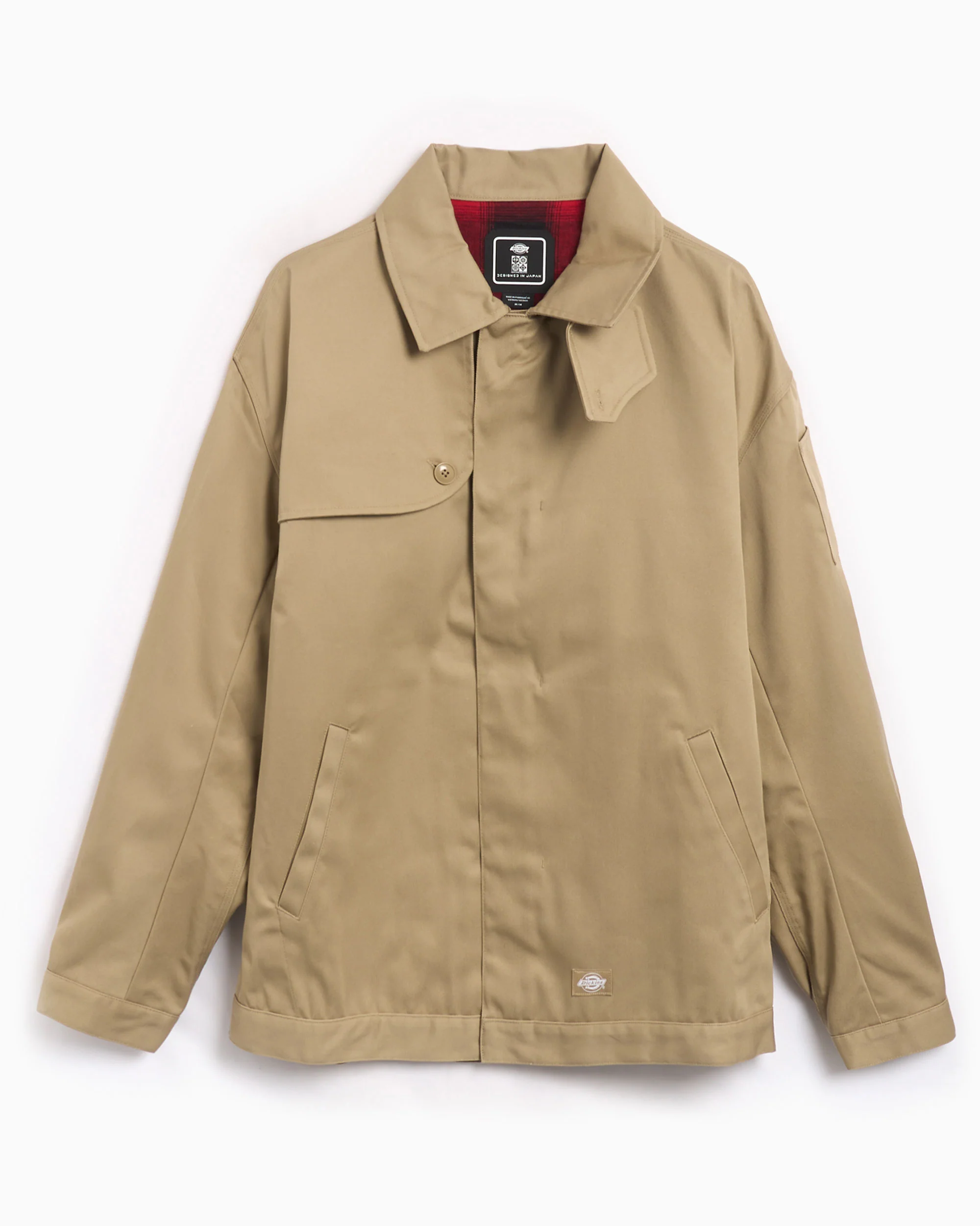 Dickies x Tokyo Design Collective Men's Oversized Fit Lined Eisenhower Jacket Oversize Herren-Overshirt