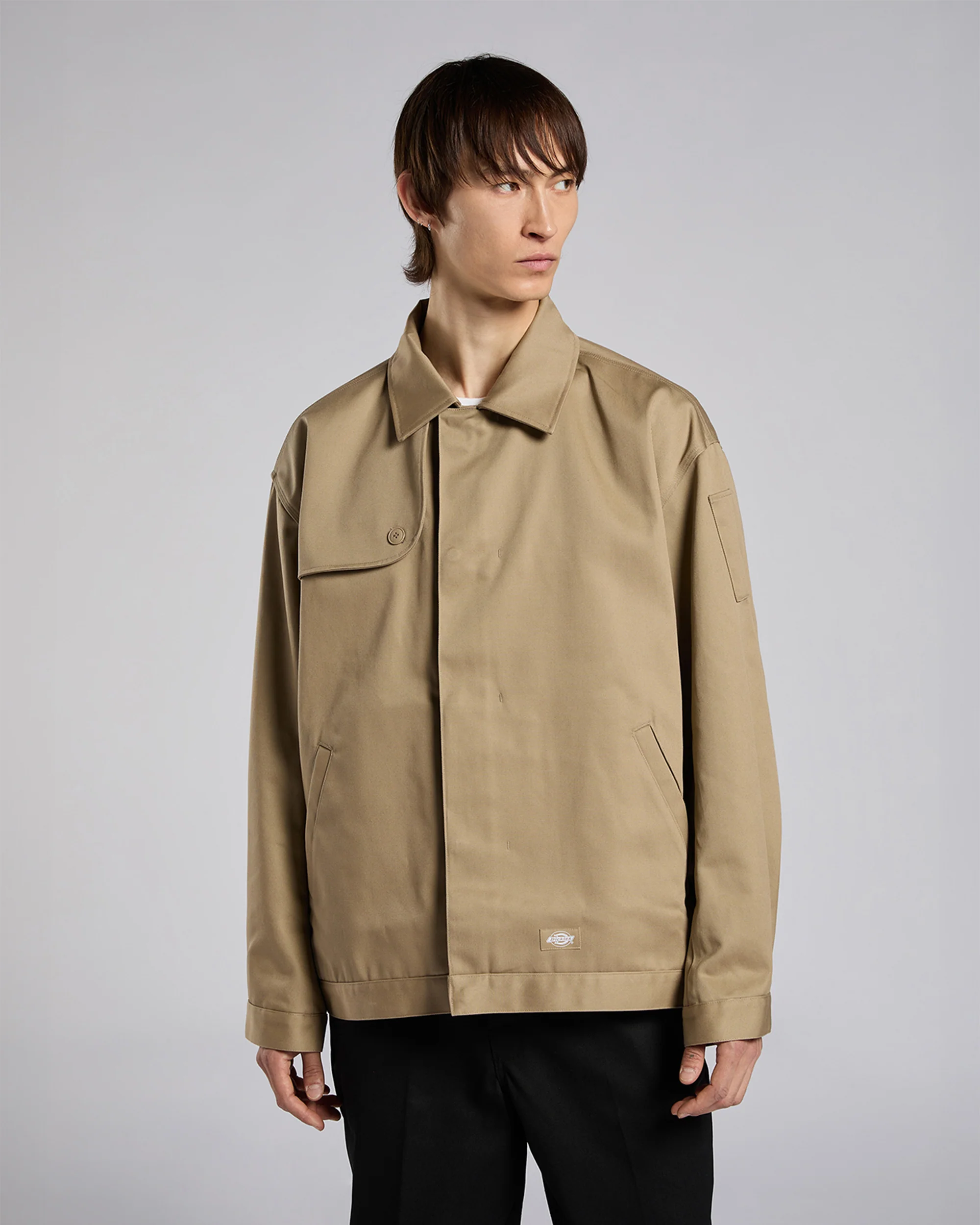 Dickies x Tokyo Design Collective Men's Oversized Fit Lined Eisenhower Jacket Oversize Herren-Overshirt - Image 2