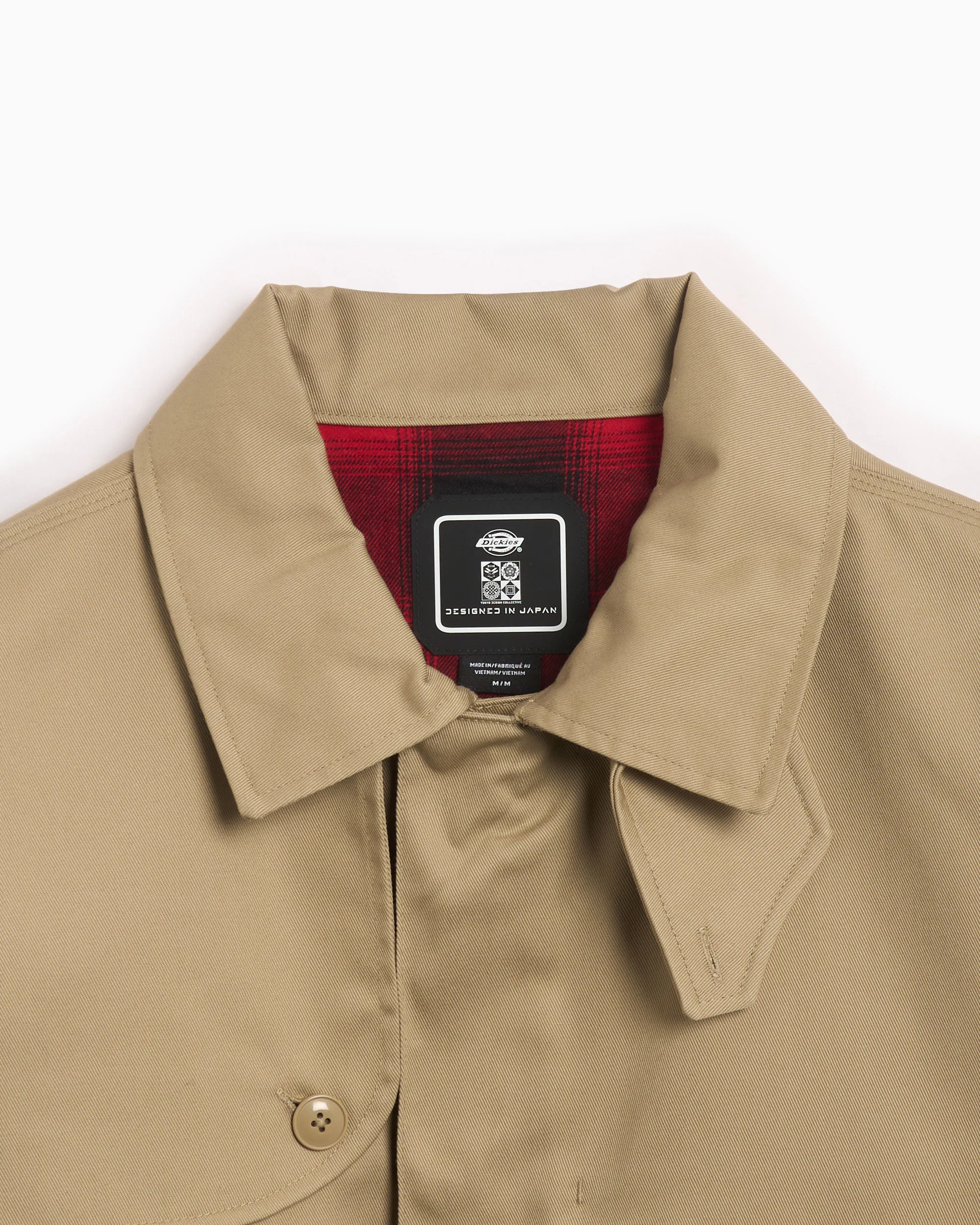Dickies x Tokyo Design Collective Men's Oversized Fit Lined Eisenhower Jacket Oversize Herren-Overshirt - Image 4