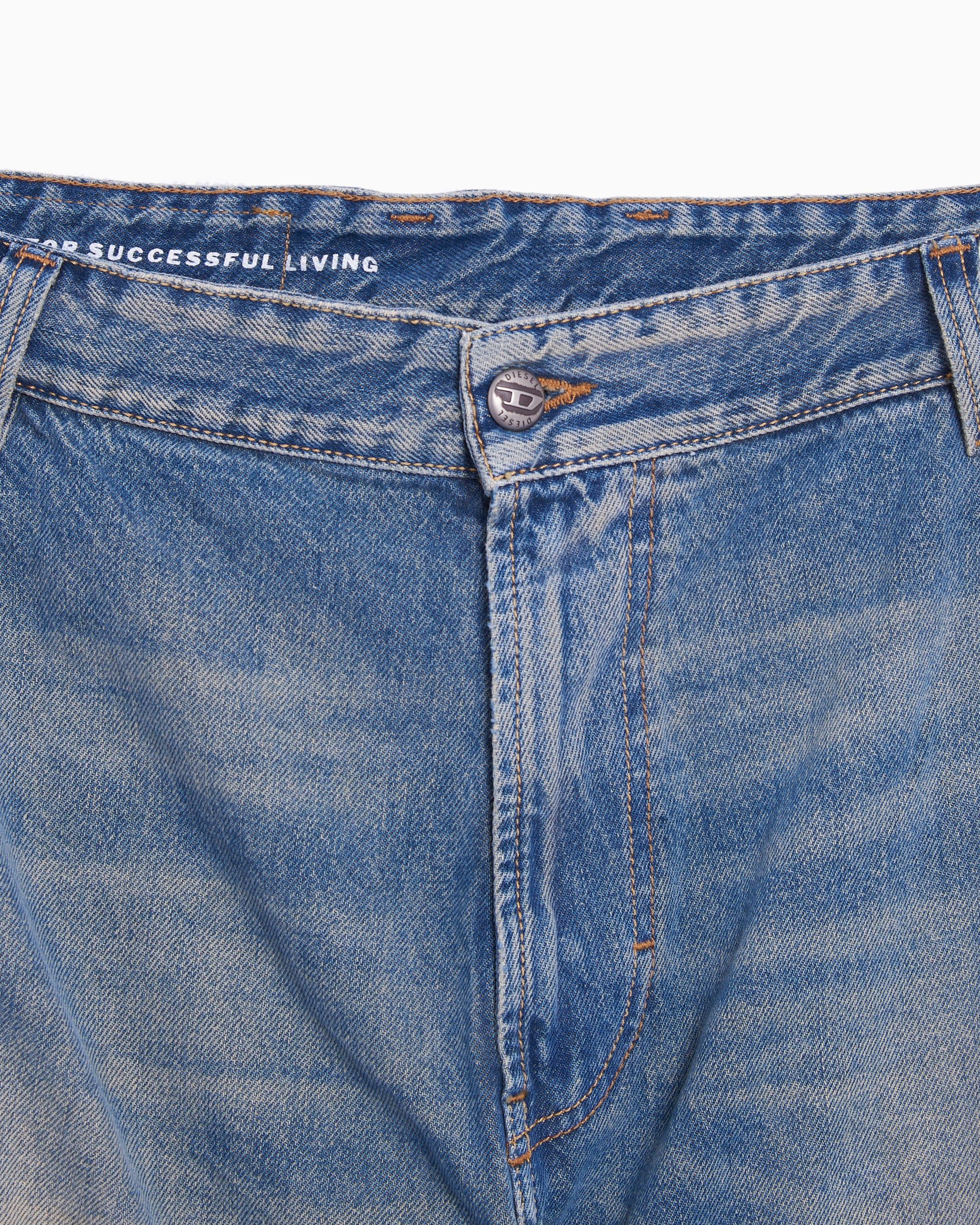 Diesel D-Fish L.32 Women's Cargo Pants Relaxed Damen-Cargo Jeans - Image 3