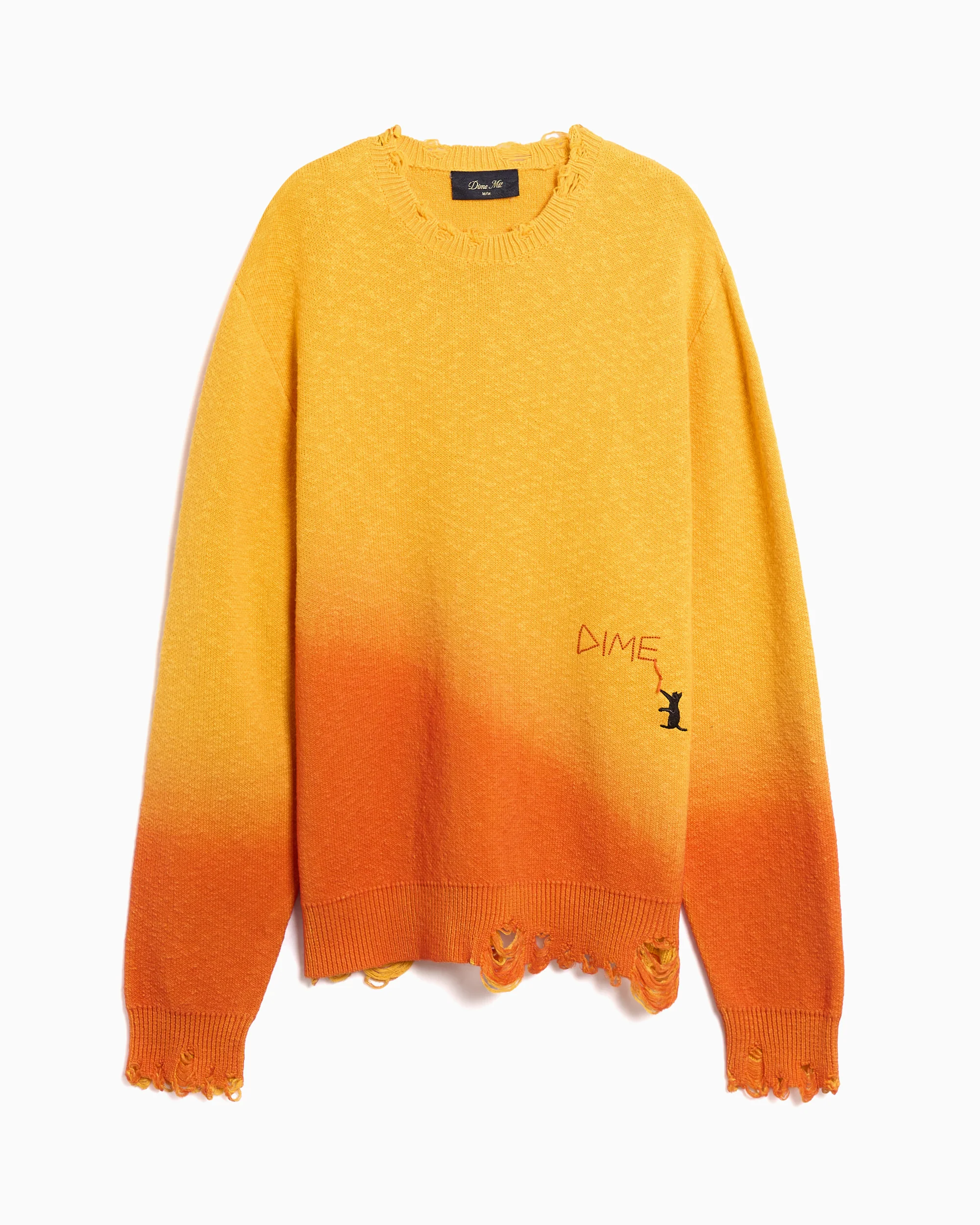Dime MTL Cat Knit Relaxed Herren-Pullover