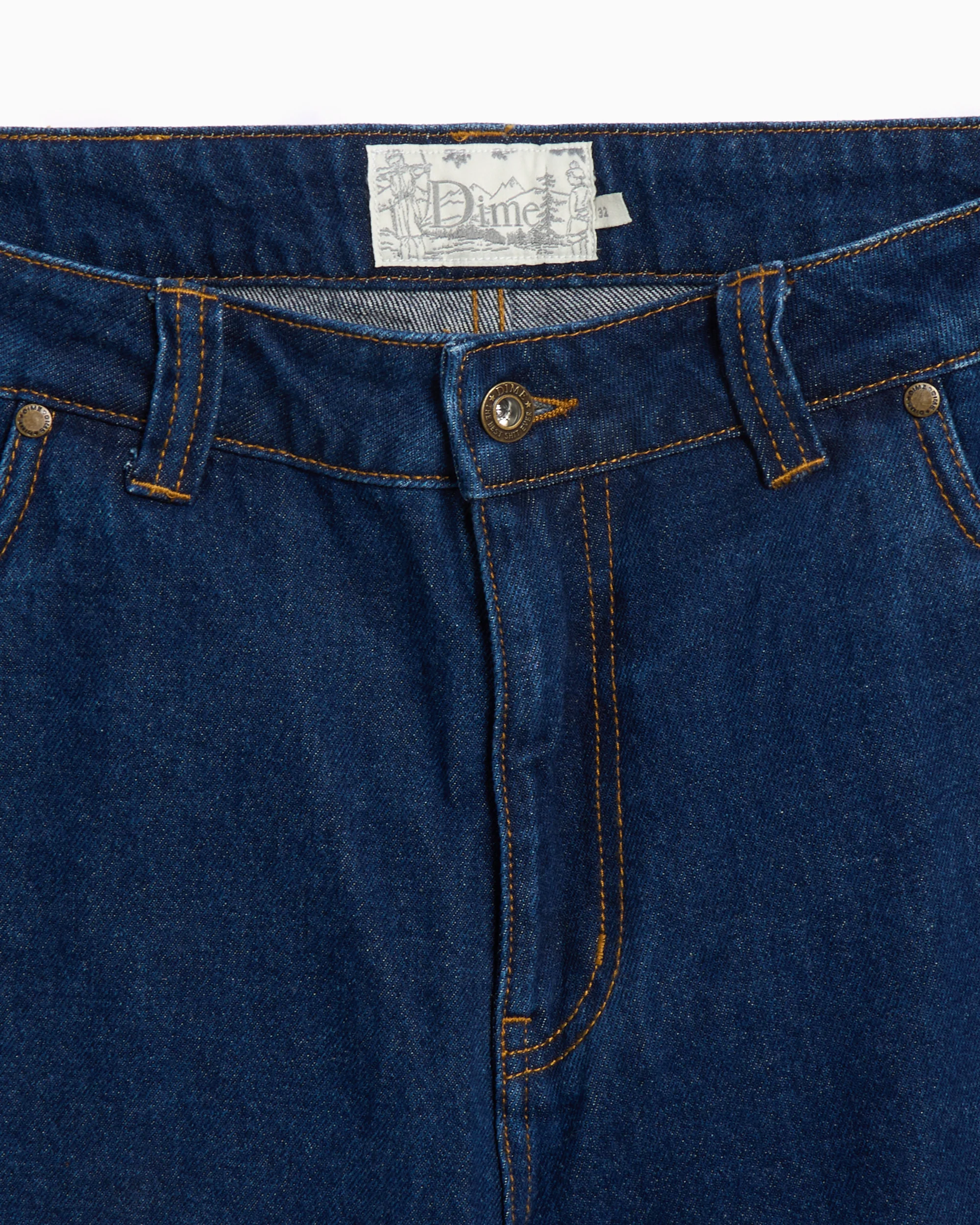 Dime MTL Classic Men's Denim Shorts Herren-Shorts - Image 2