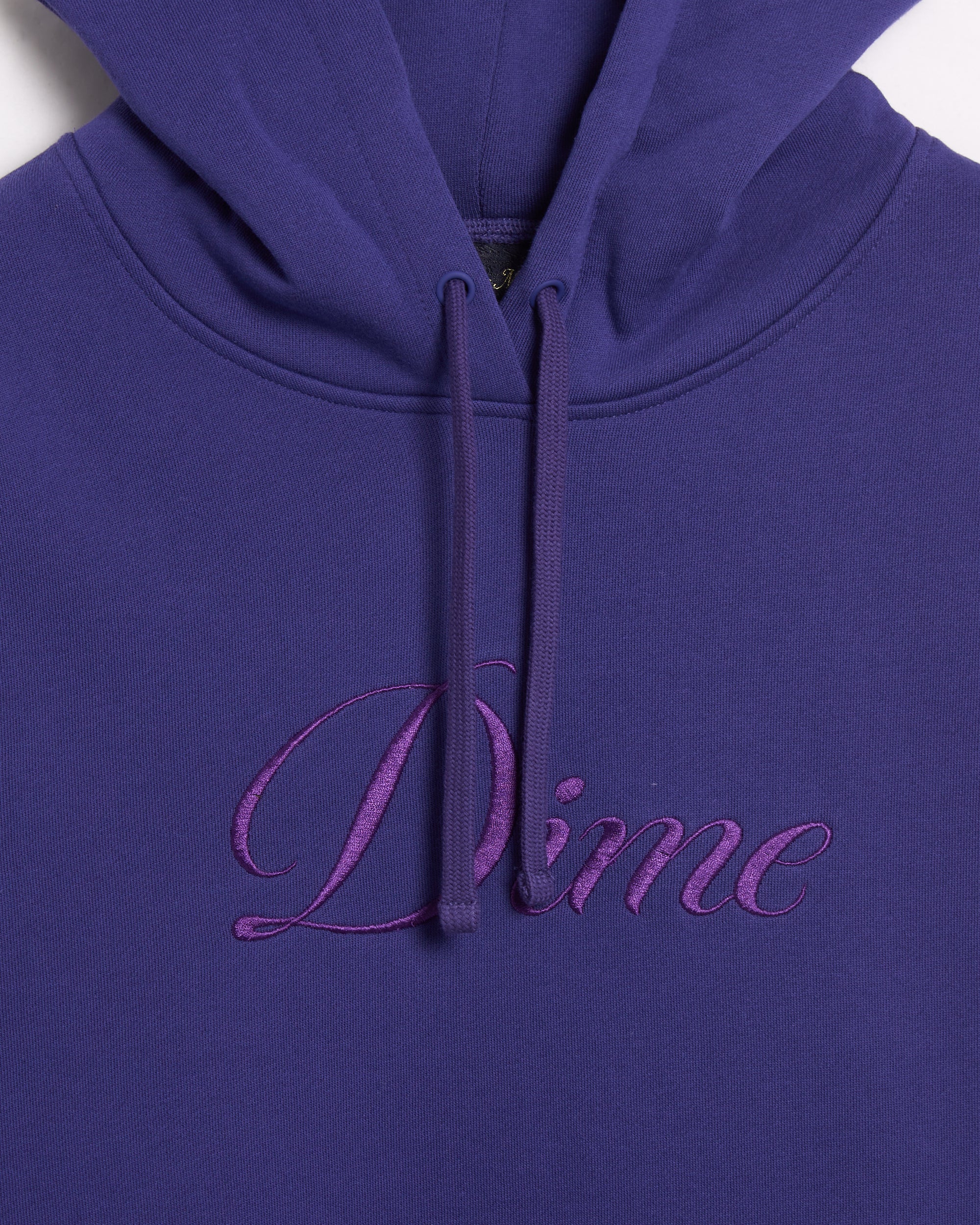 Dime MTL Cursive Relaxed Herren-Hoodie mit Logo - Image 2