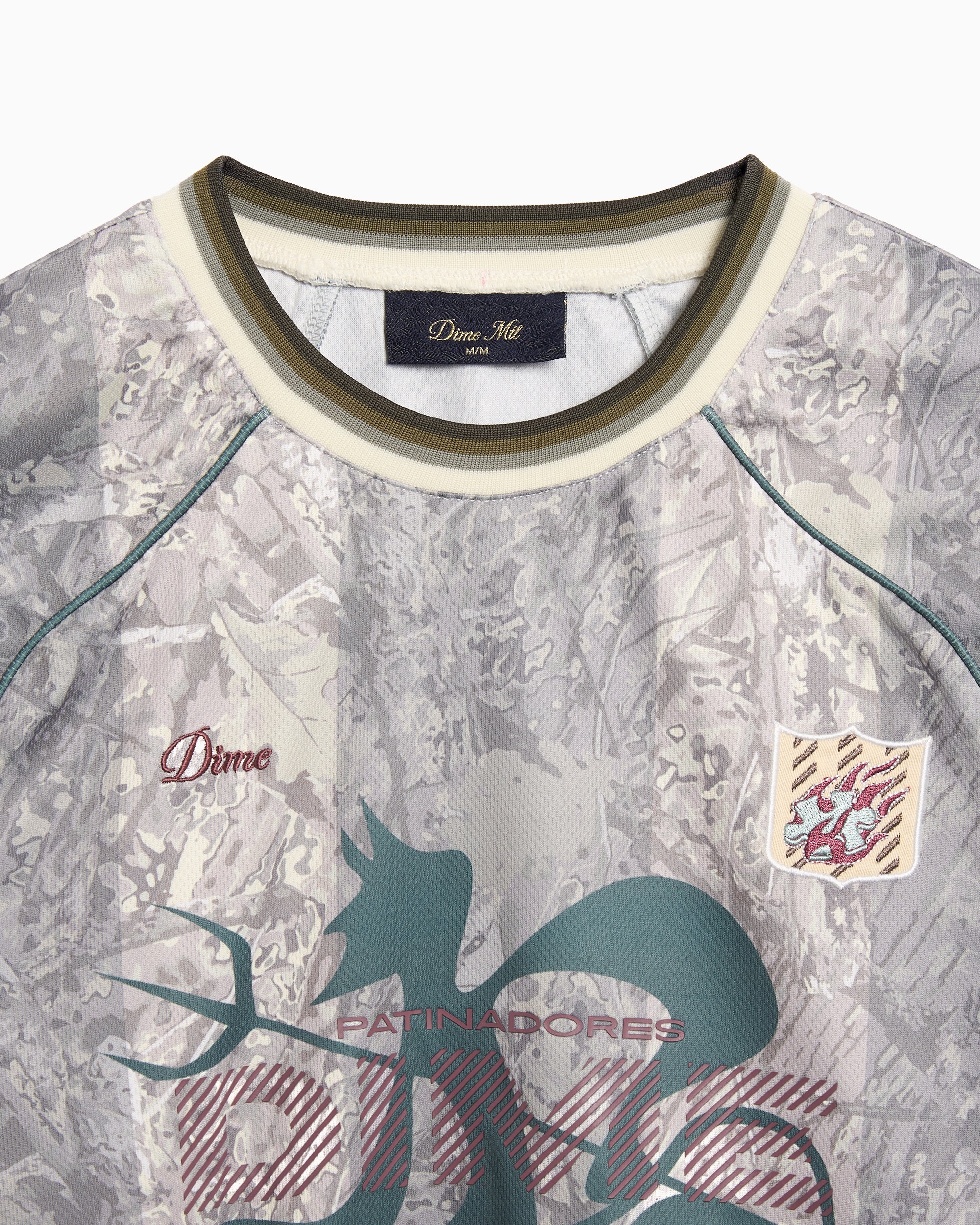 Dime MTL Patinadores Relaxed Herren-Jersey T-Shirt mit Grafik und mit langen Ärmeln - Image 2