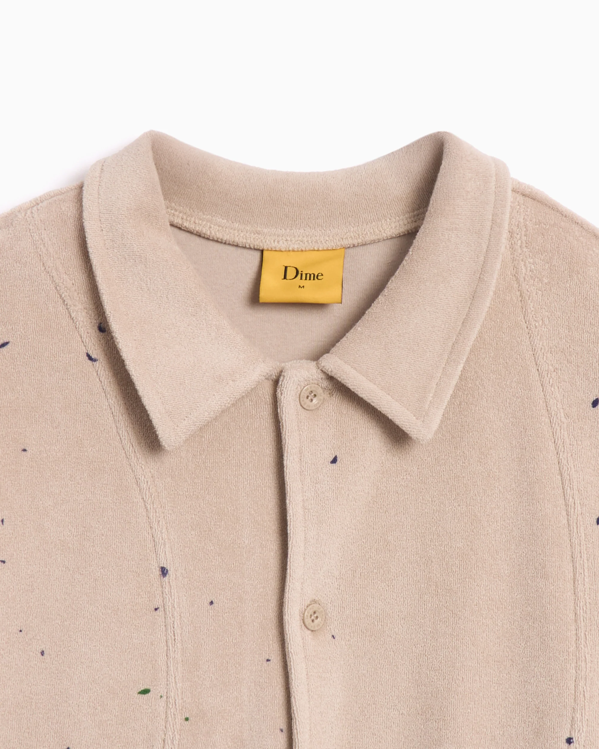 Dime MTL Terry Cloth Men's Shirt Herren-Hemd - Image 2