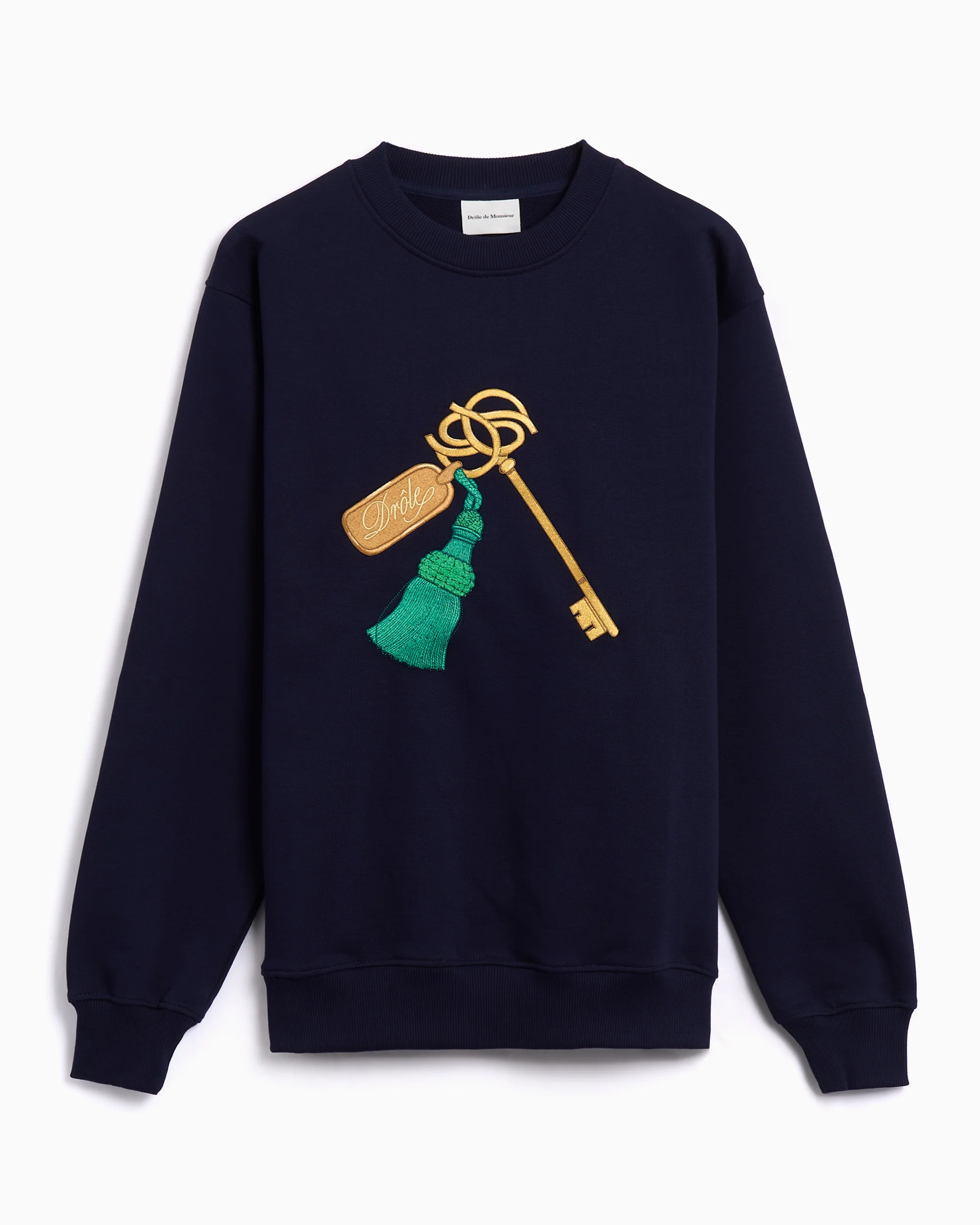 Drôle de Monsieur Clef Relaxed Herren-Sweatshirt