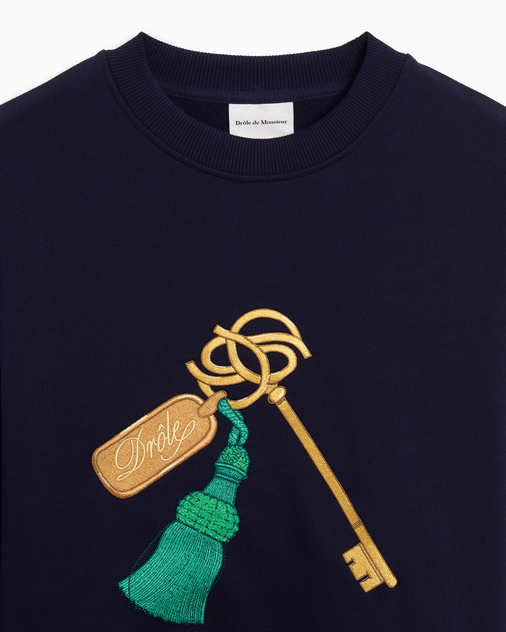 Drôle de Monsieur Clef Relaxed Herren-Sweatshirt - Image 2