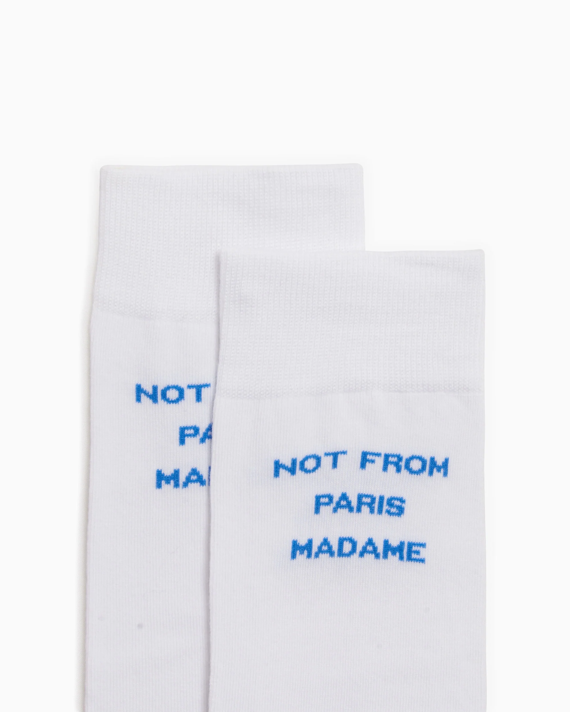 Drôle de Monsieur Not From Paris Madame Unisex Socks Unisex Socken - Image 4