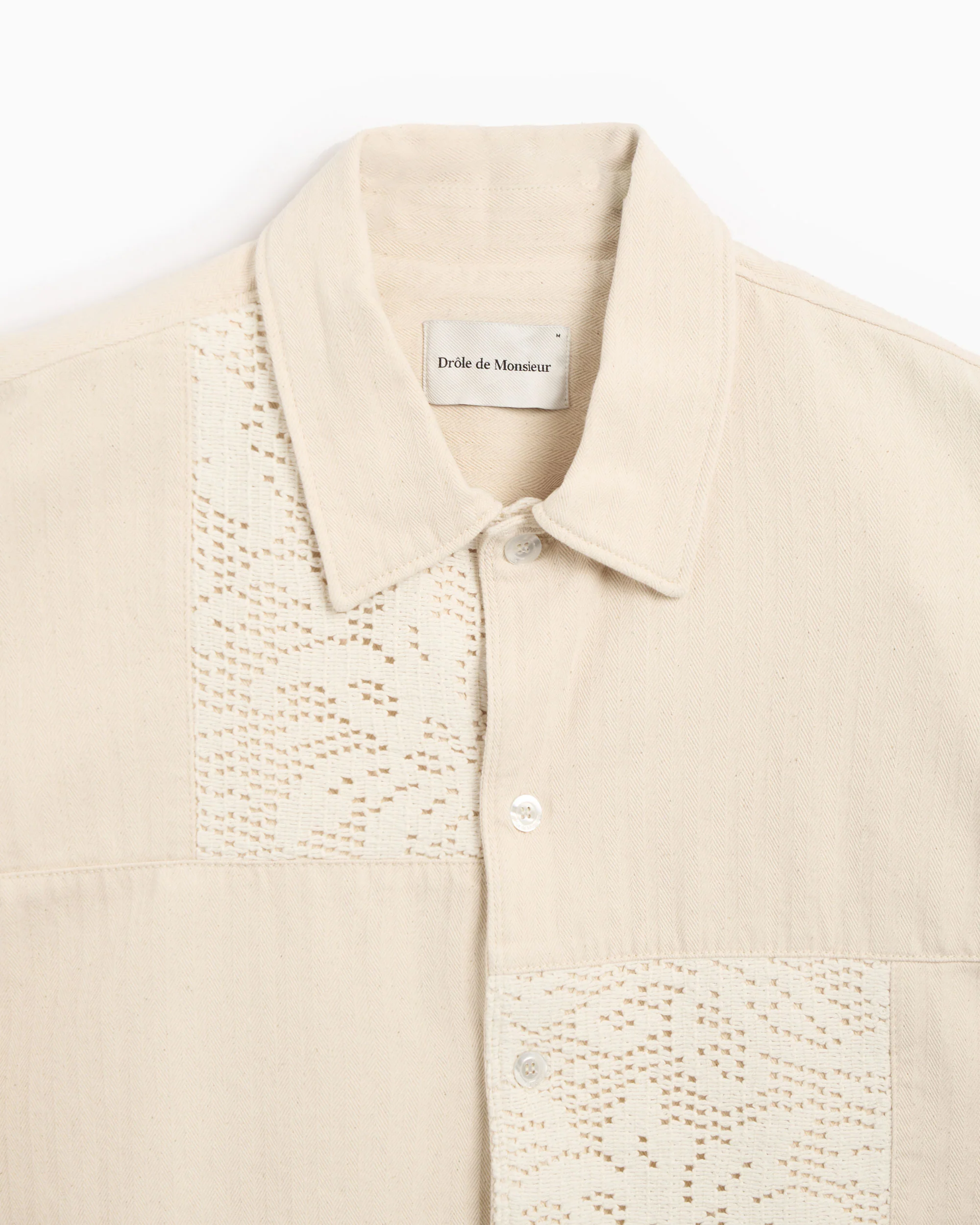 Drôle de Monsieur Patchwork Men's Shirt Herren-Hemd - Image 3