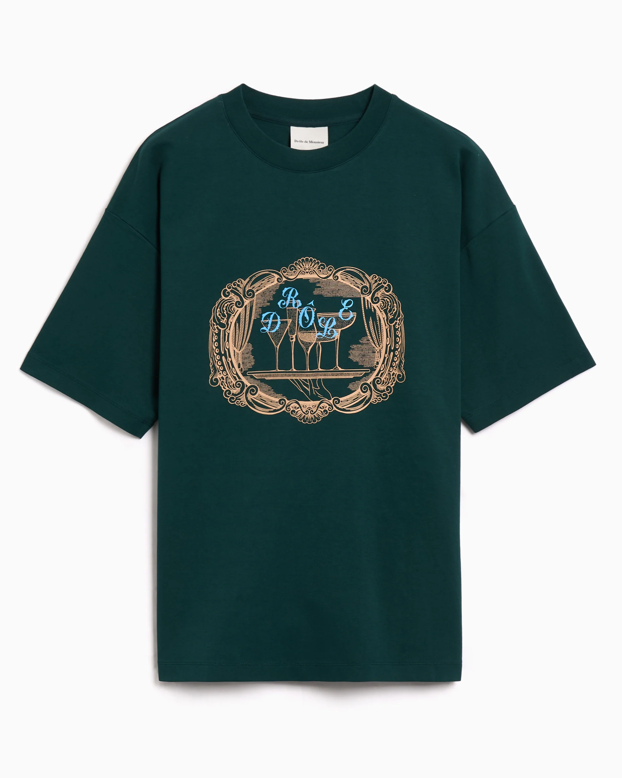 Drôle de Monsieur Plateau Relaxed Herren-T-Shirt