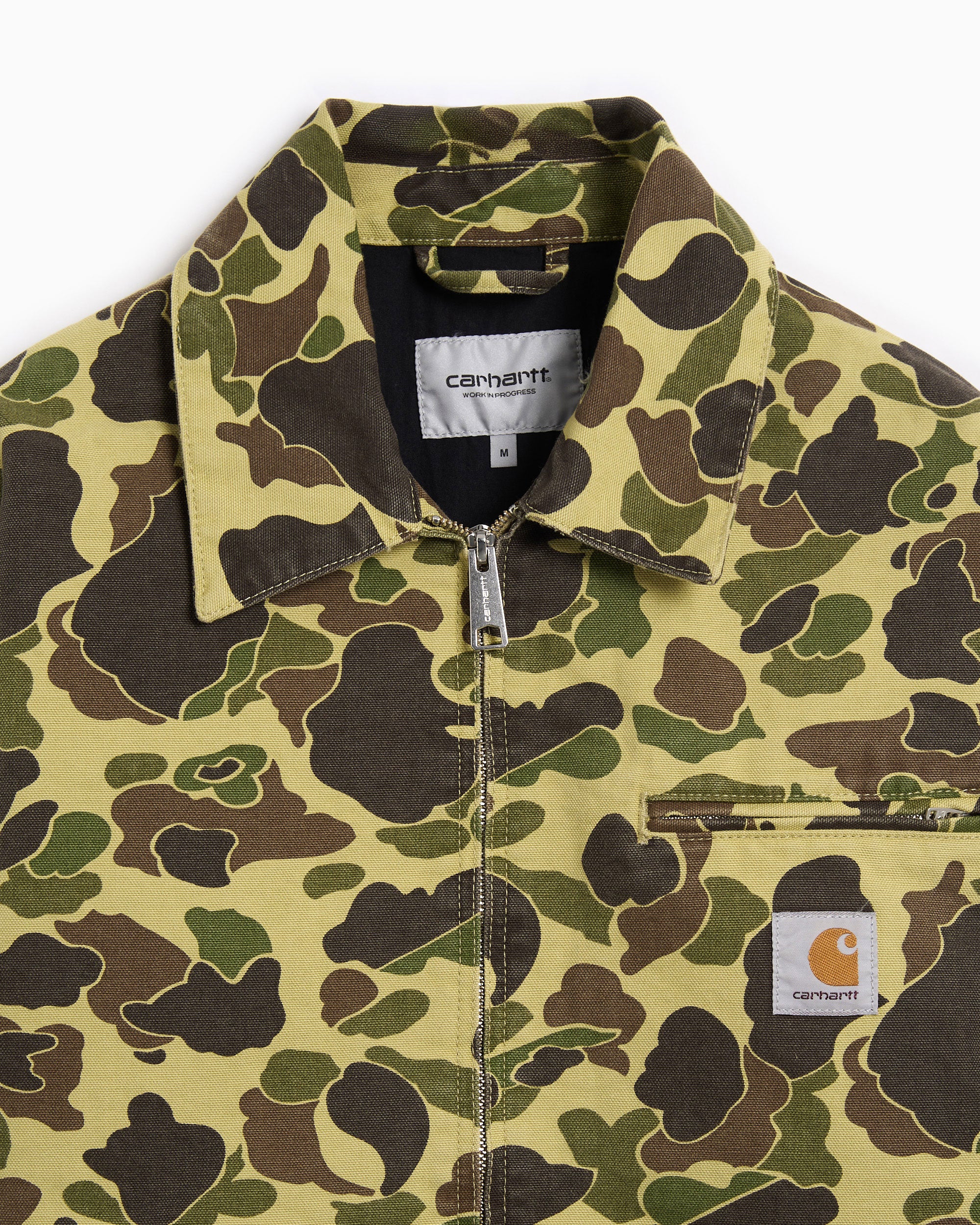 Carhartt WIP Duck Detroit Camo Herren-Work-Jacke - Image 2