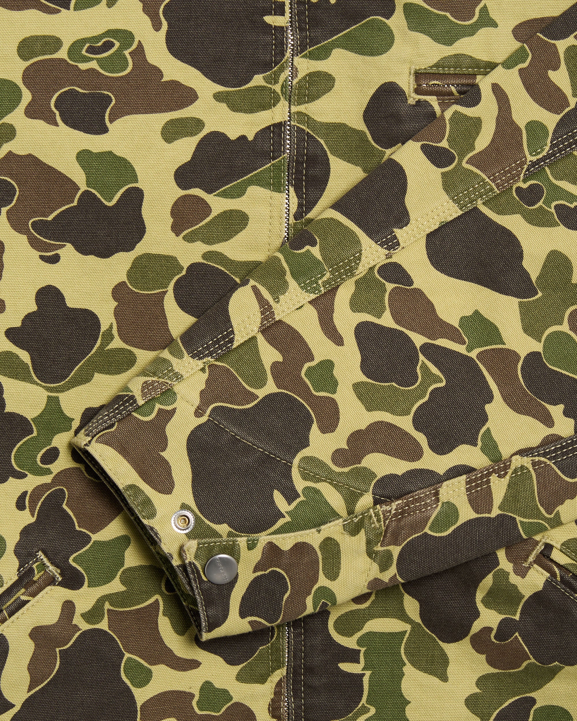 Carhartt WIP Duck Detroit Camo Herren-Work-Jacke - Image 4