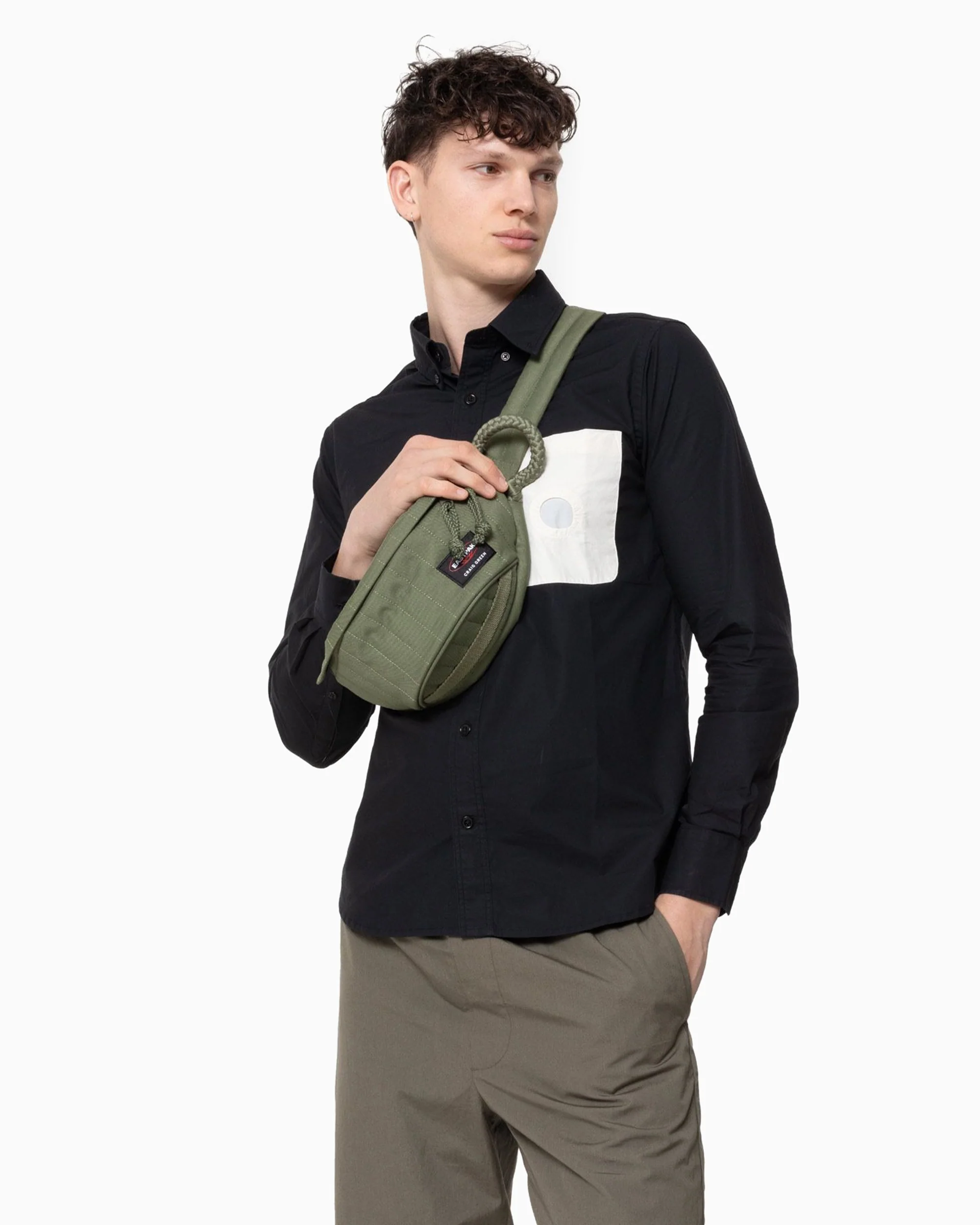 Eastpak x Craig Green Unisex Quilted Waist Bag Unisex Bauchtasche - Image 7