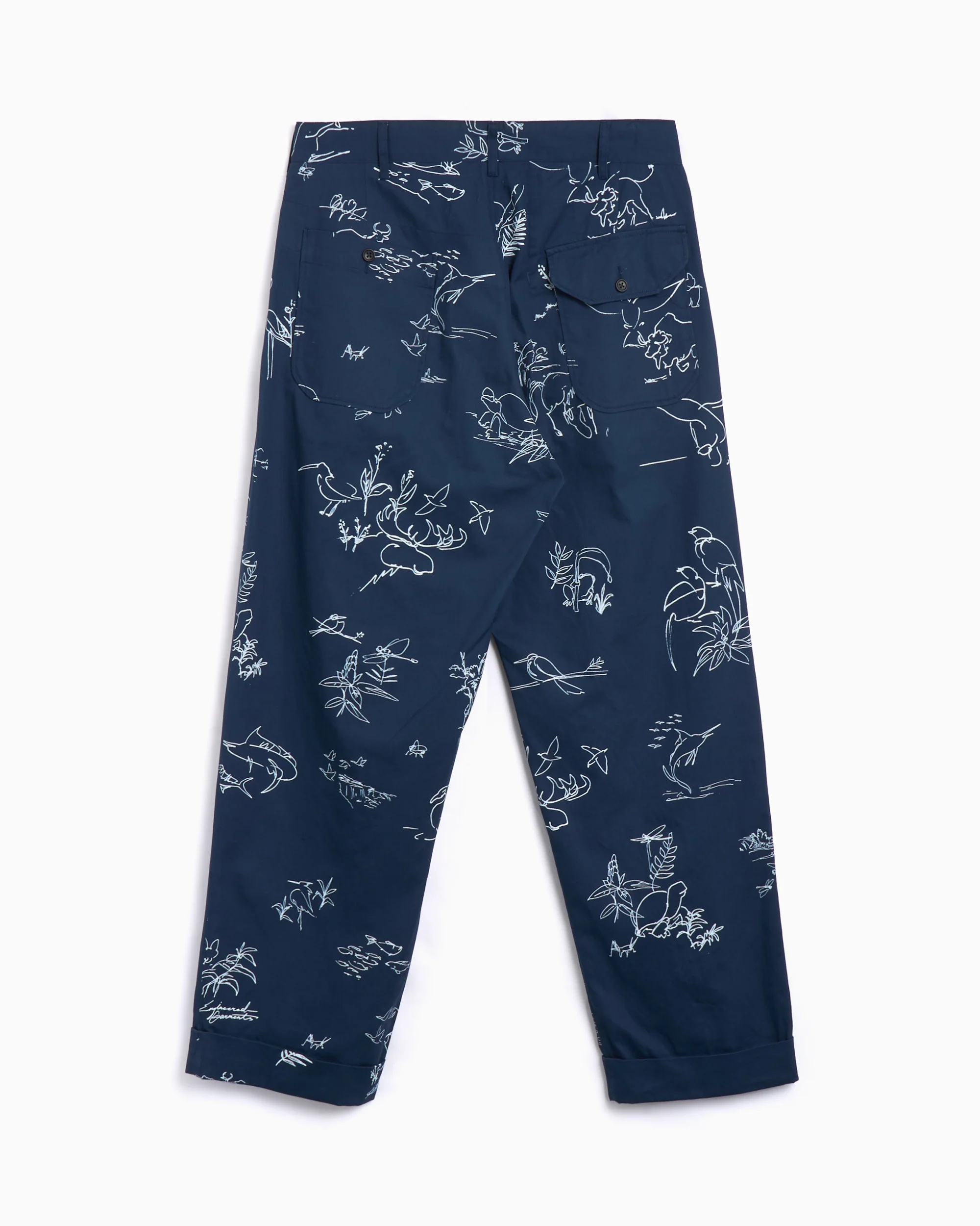Engineered Garments Carlyle Men's Pants Relaxed Herren-Baggy-Hose - Image 4