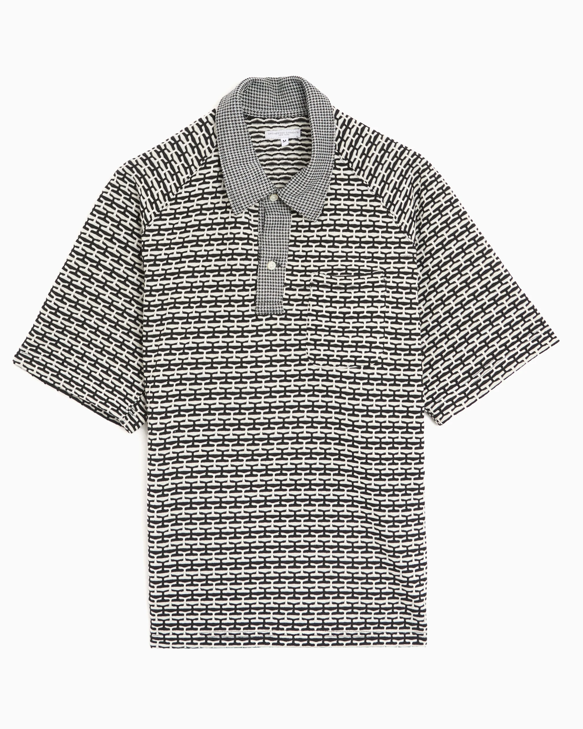 Engineered Garments Relaxed Herren-Poloshirt mit Grafik