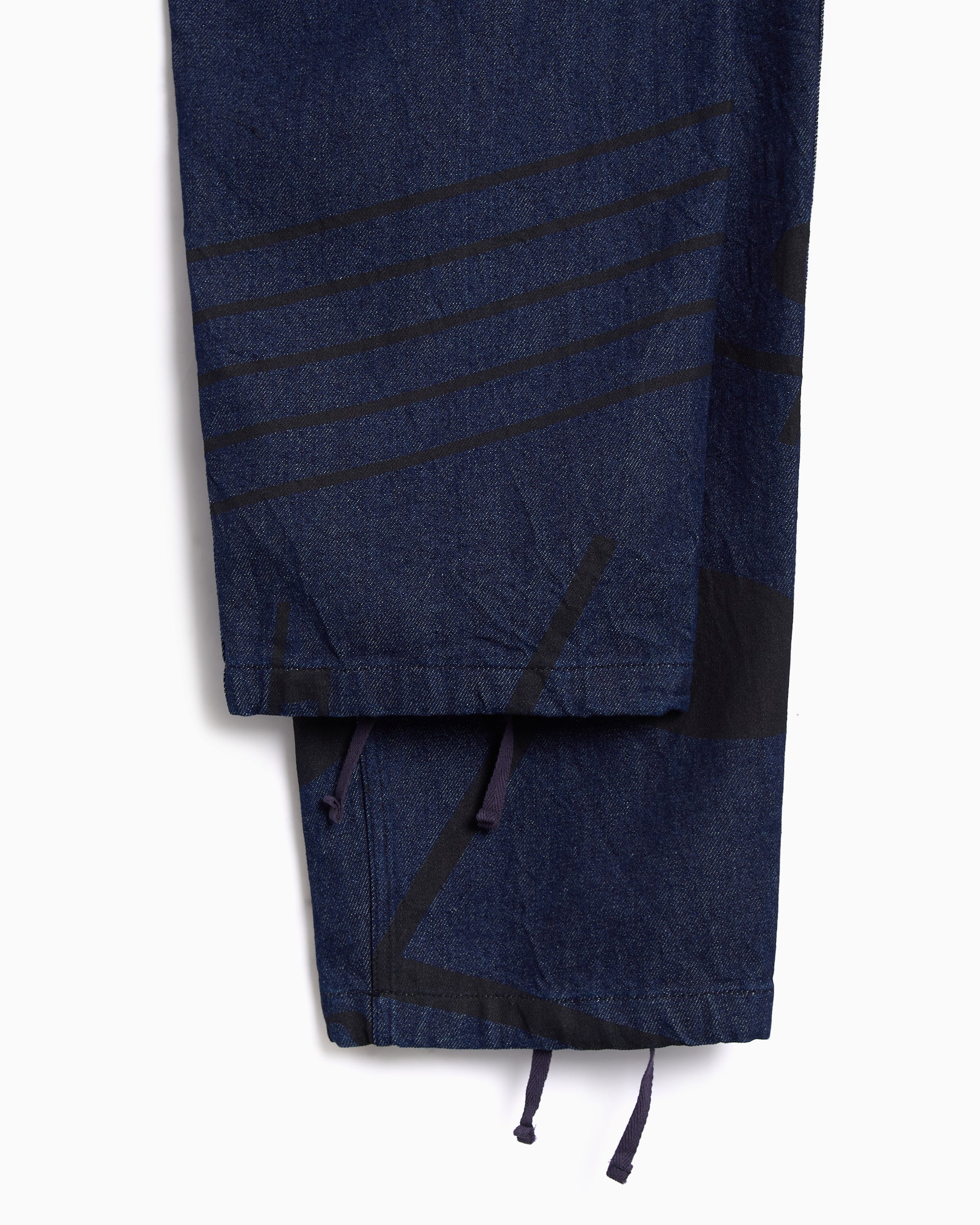 Engineered Garments Indigo Music Note Herren-Chino Jeans - Image 5