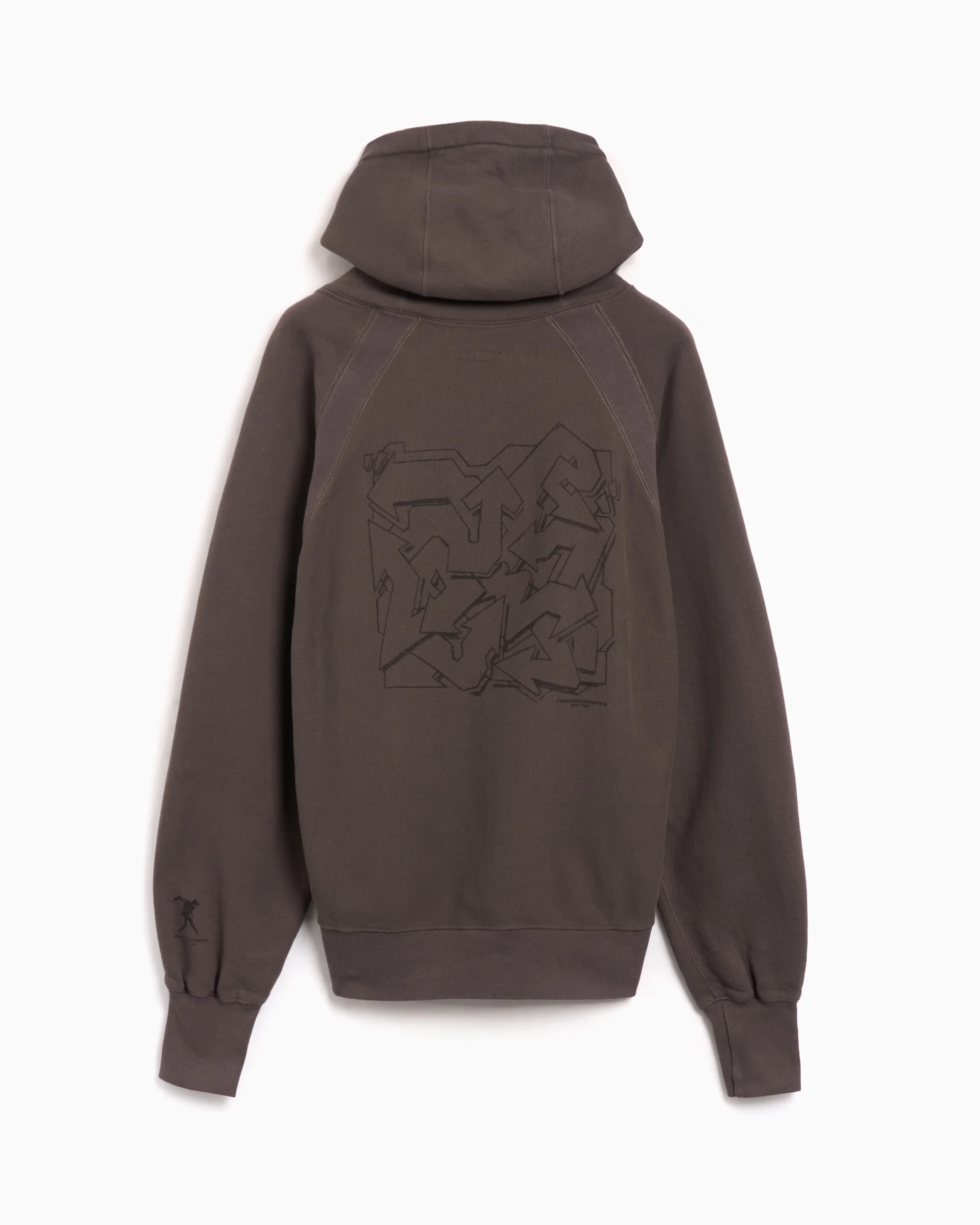 Engineered Garments Printed Raglan Men's Hoodie Herren-Hoodie - Image 3