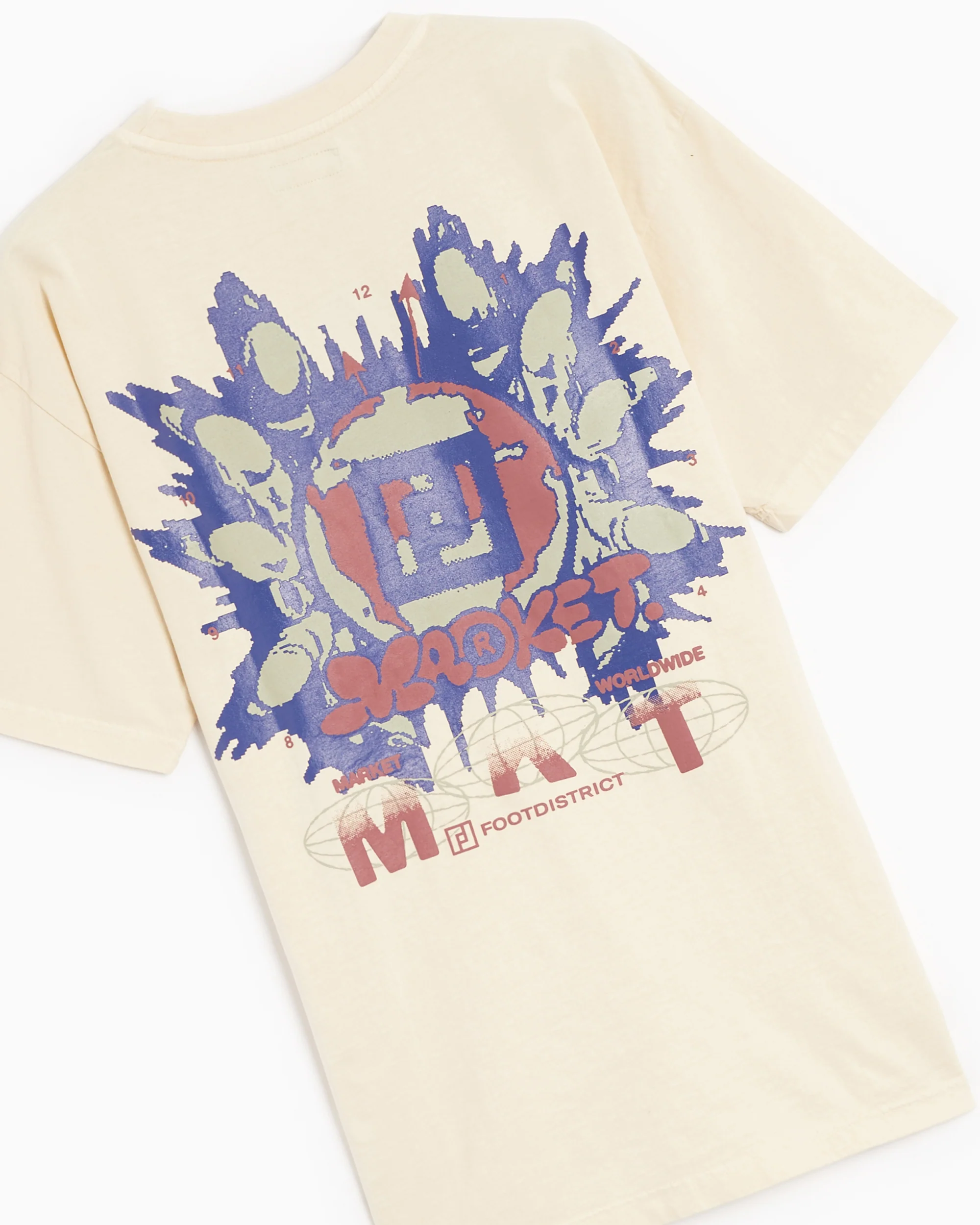 X MARKET FOOTDISTRICT x MARKET Worldwide Unisex T-Shirt Unisex T-Shirt - Image 11