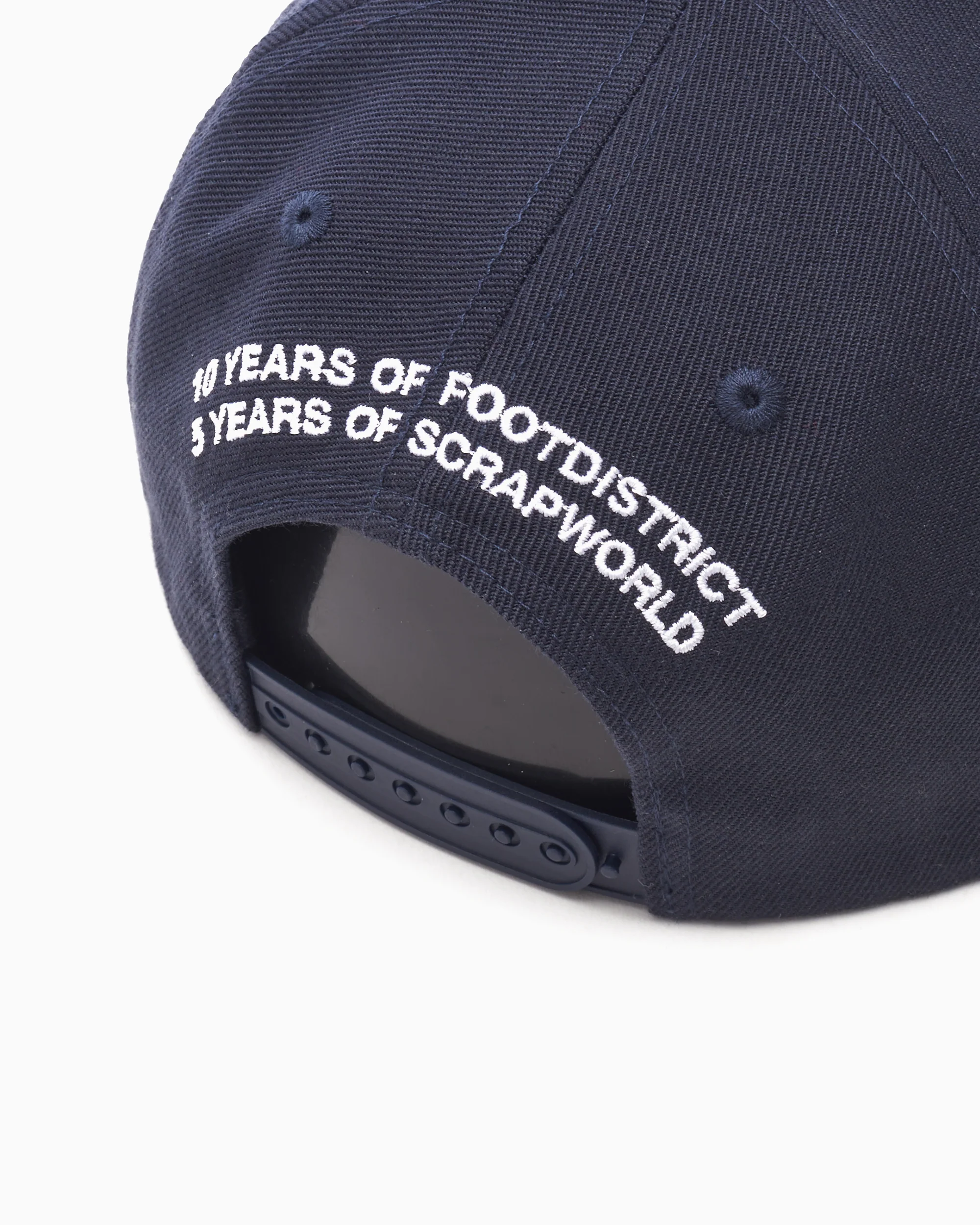 X ScrapWorld FOOTDISTRICT x ScrapWorld Unisex Cap (+3 patches) Unisex Cap - Image 4