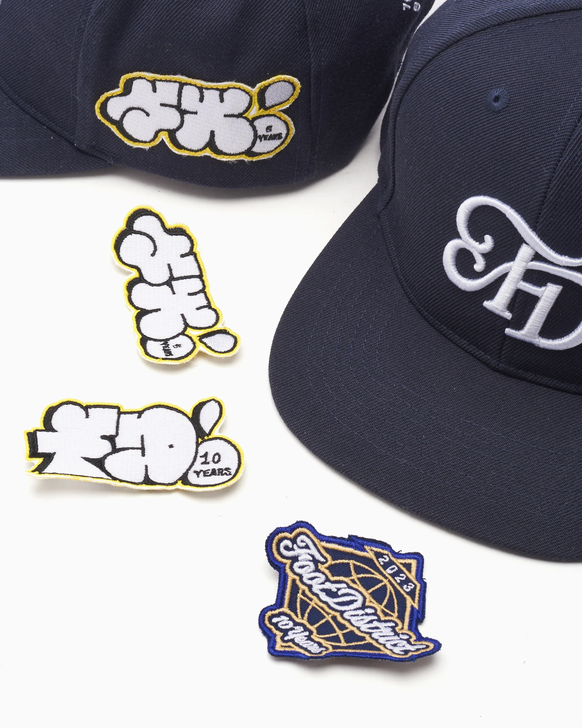 X ScrapWorld FOOTDISTRICT x ScrapWorld Unisex Cap (+3 patches) Unisex Cap - Image 8
