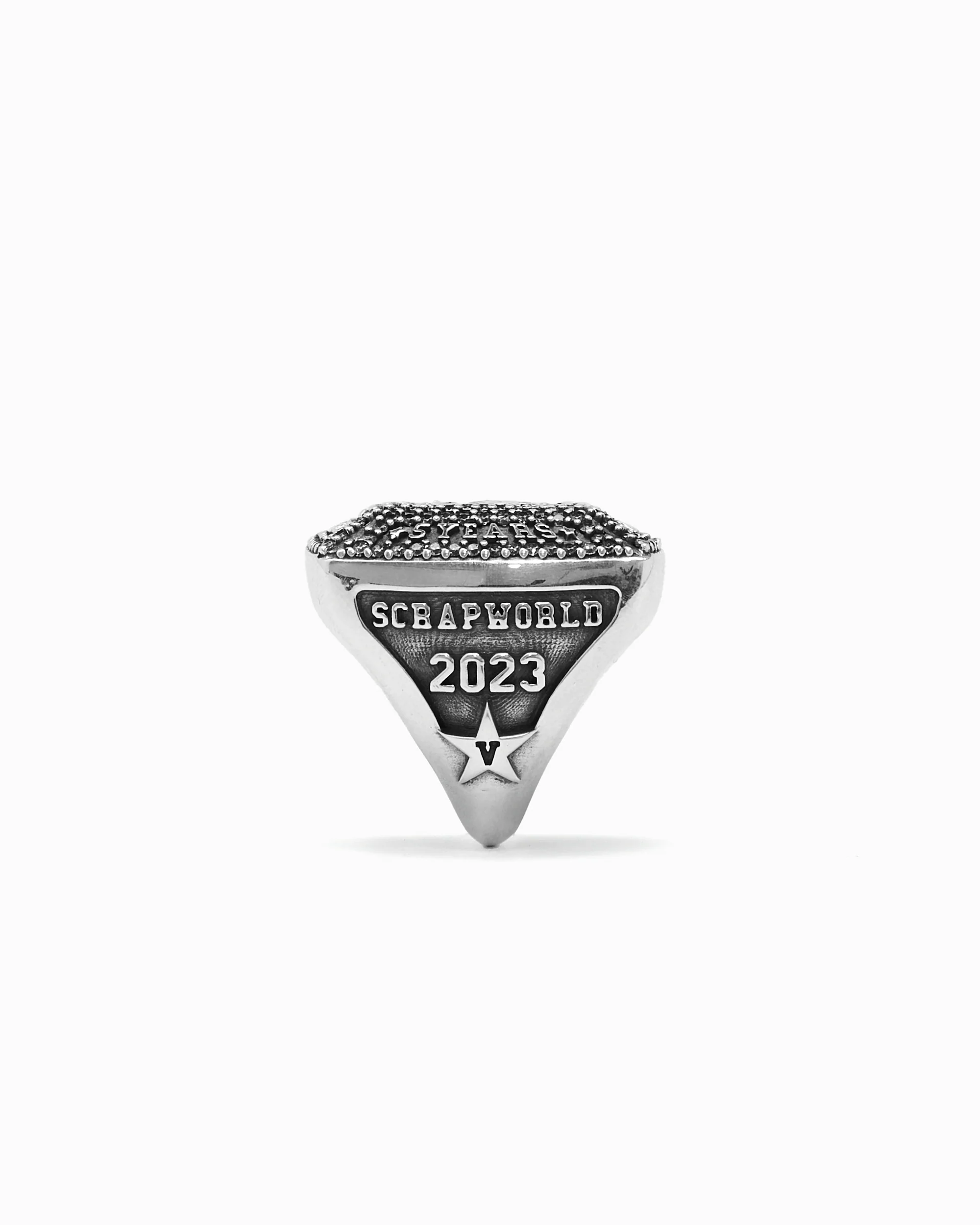 X ScrapWorld FOOTDISTRICT x ScrapWorld Unisex Ring Unisex Schmuck - Image 4