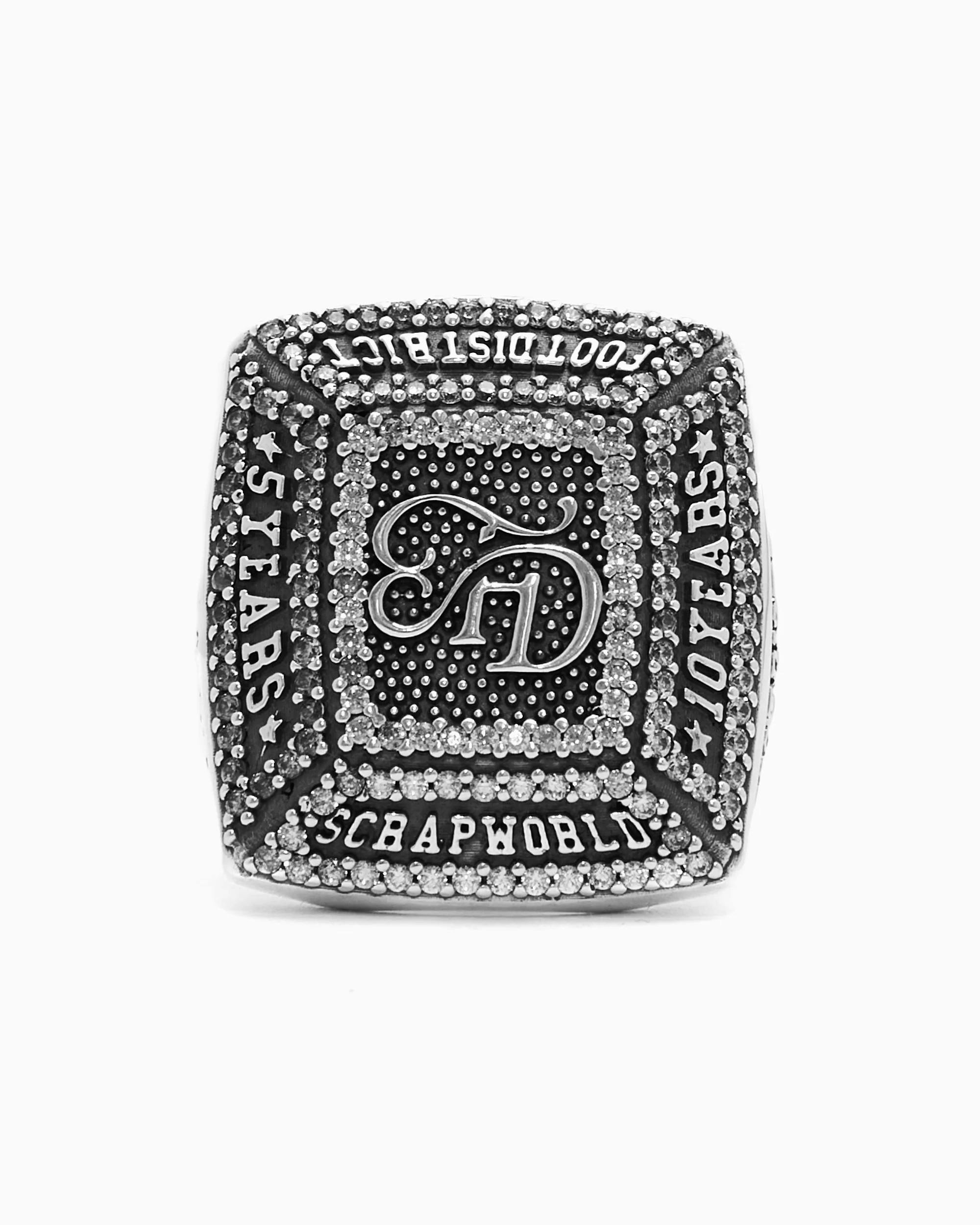 X ScrapWorld FOOTDISTRICT x ScrapWorld Unisex Ring Unisex Schmuck - Image 5