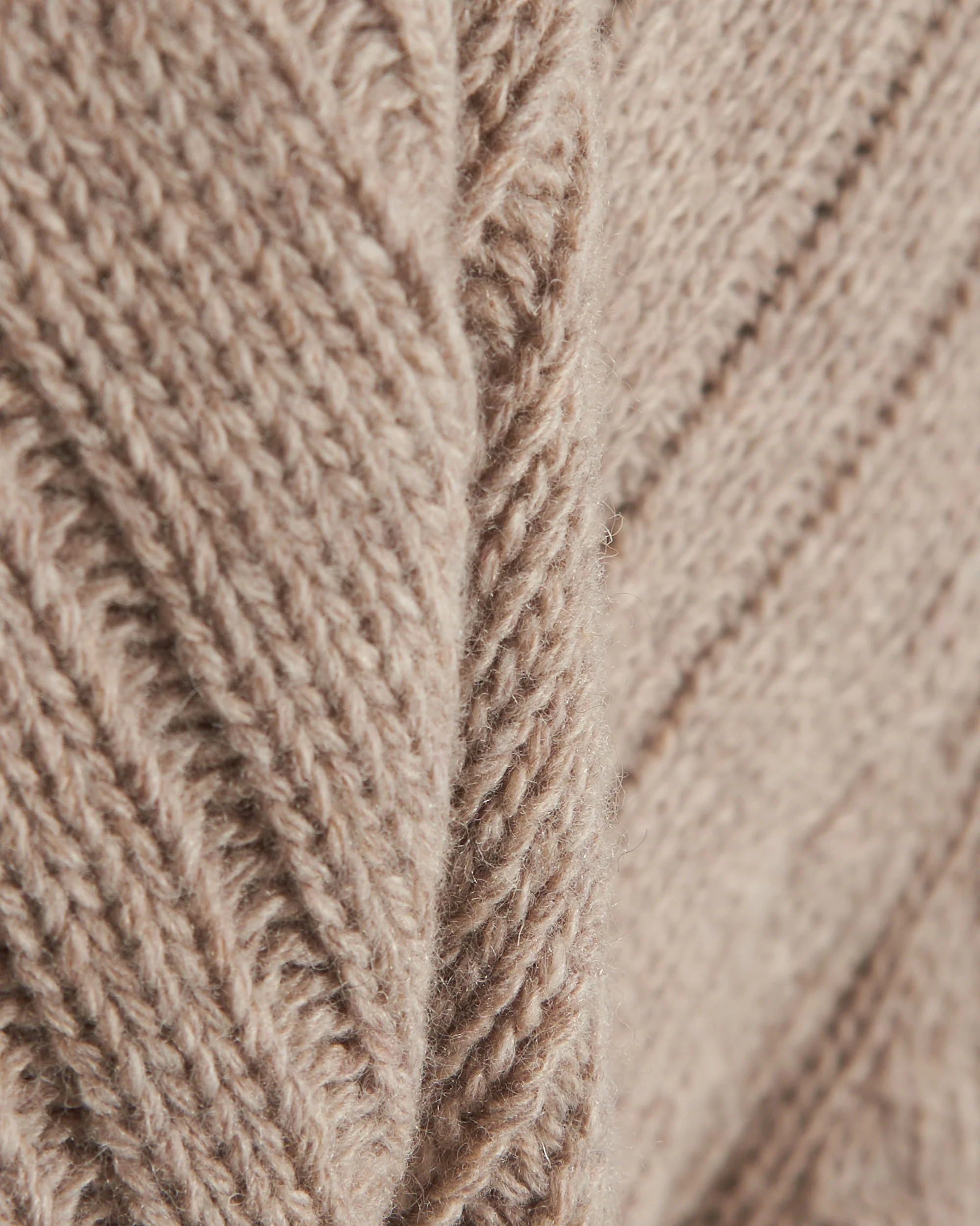 Forét Hybrid Men's Cable Knit Sweater Herren-Pullover - Image 5