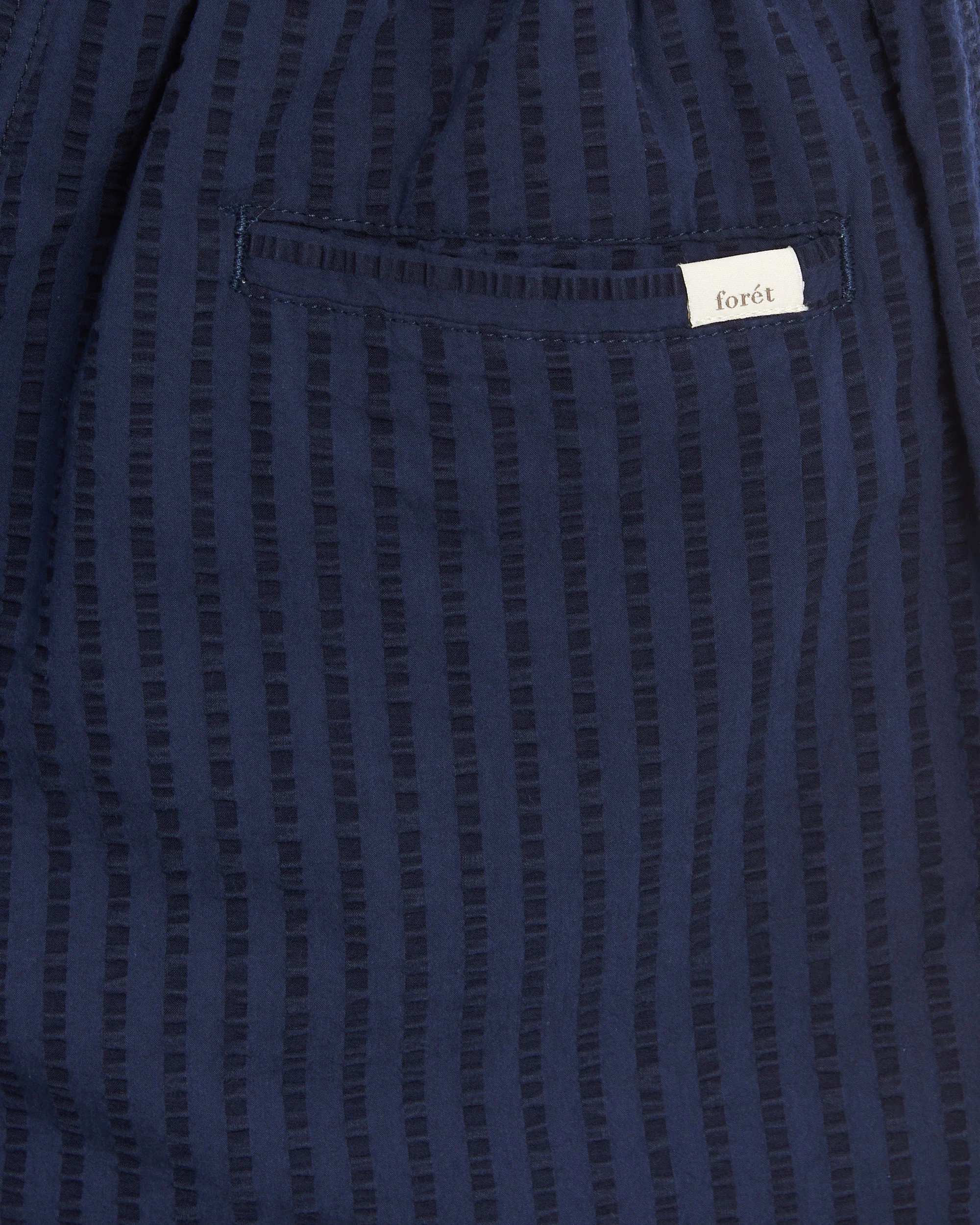 Forét Vole Seersucker Men's Shorts Herren-Shorts - Image 5