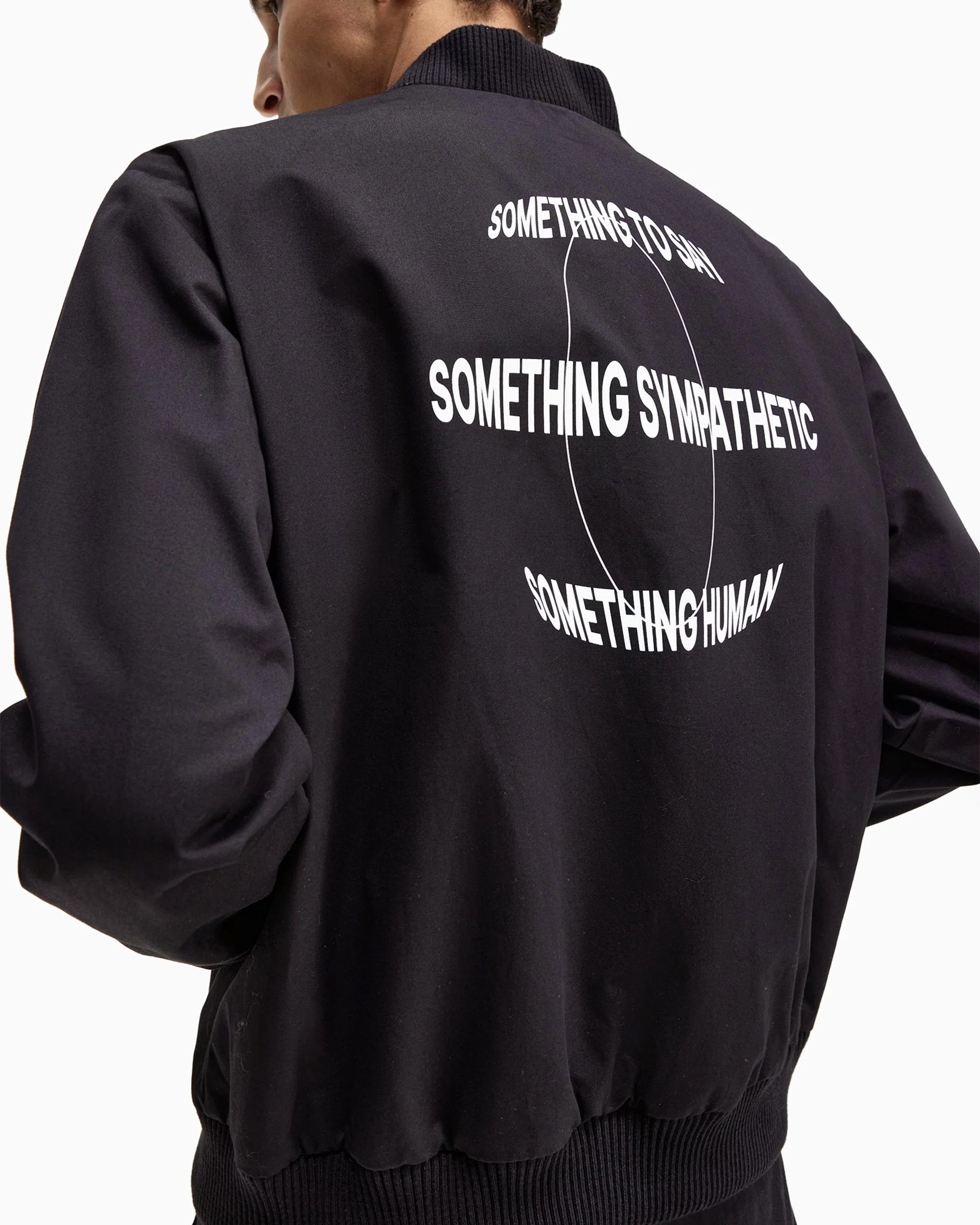 X Raf Simons Fred Perry x Raf Simons Printed Men's Bomber Herren-Bomberjacke - Image 5