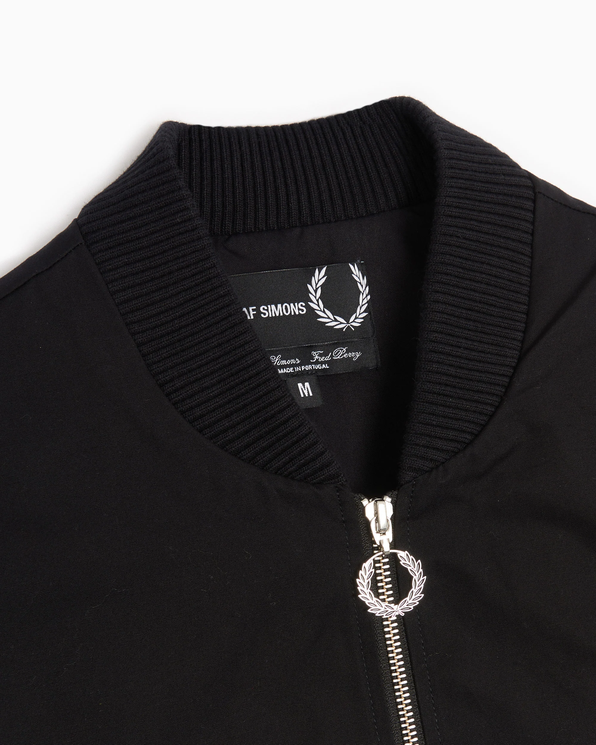X Raf Simons Fred Perry x Raf Simons Printed Men's Bomber Herren-Bomberjacke - Image 9