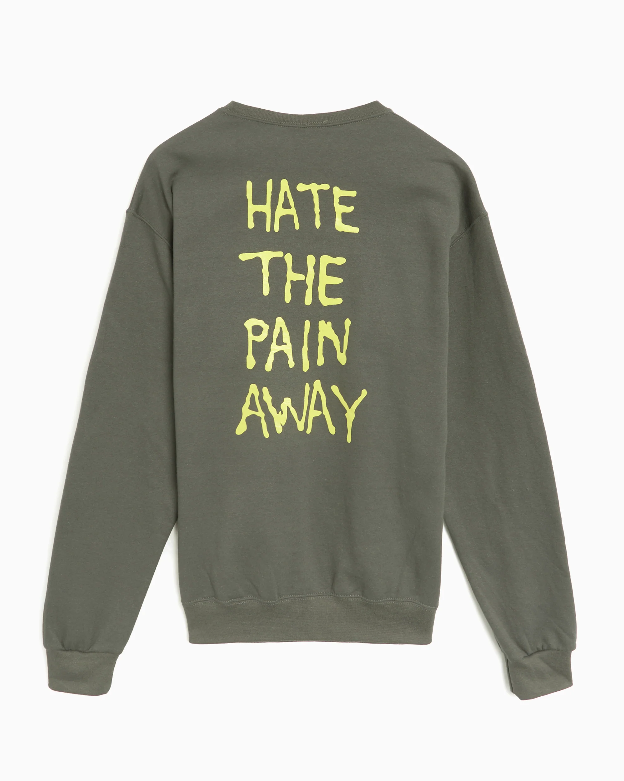 Fucking Awesome Hate The Pain Away Men's Sweatshirt Herren-Sweatshirt - Image 3