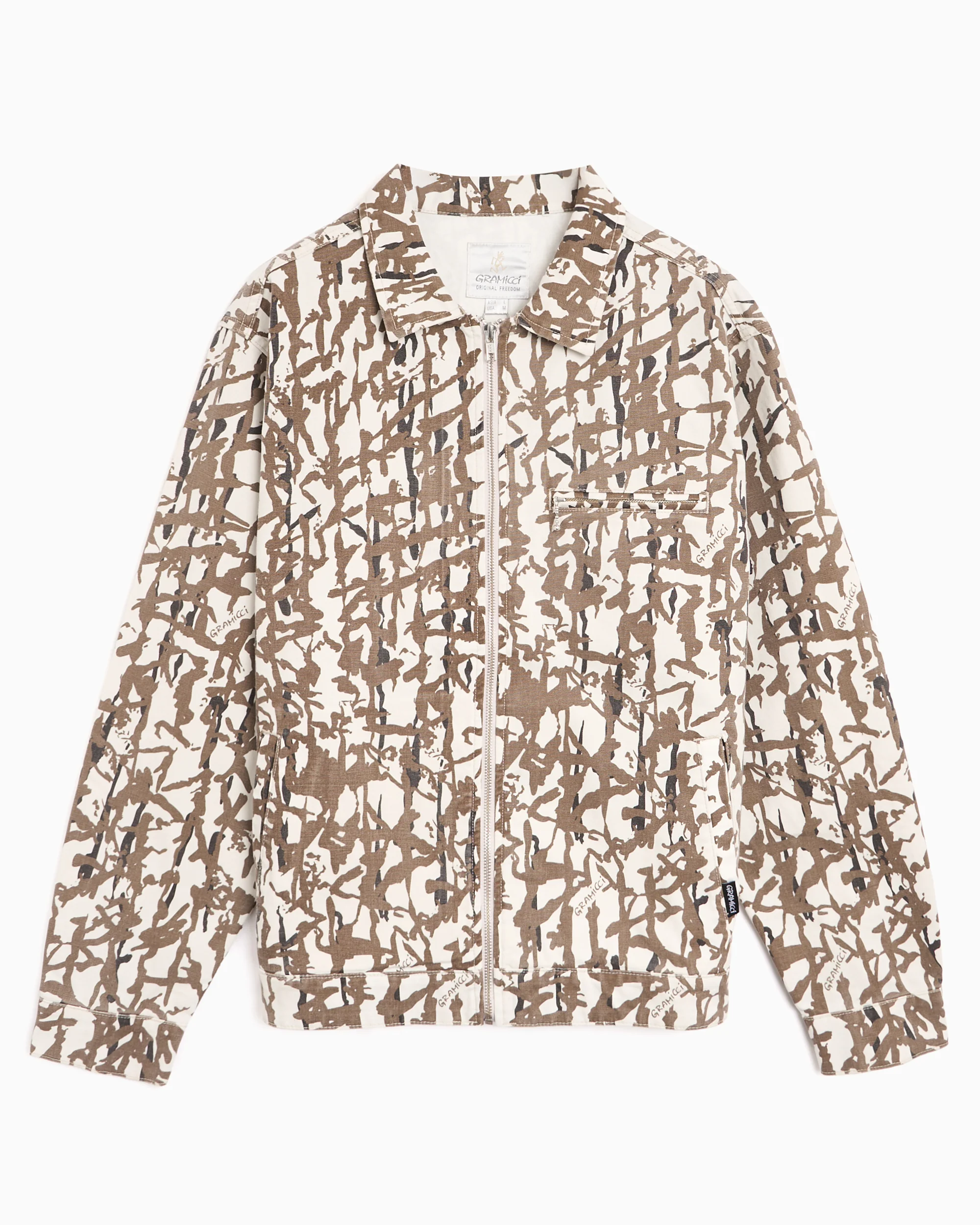 Gramicci Taos Herren-Denimjacke mit Grafik