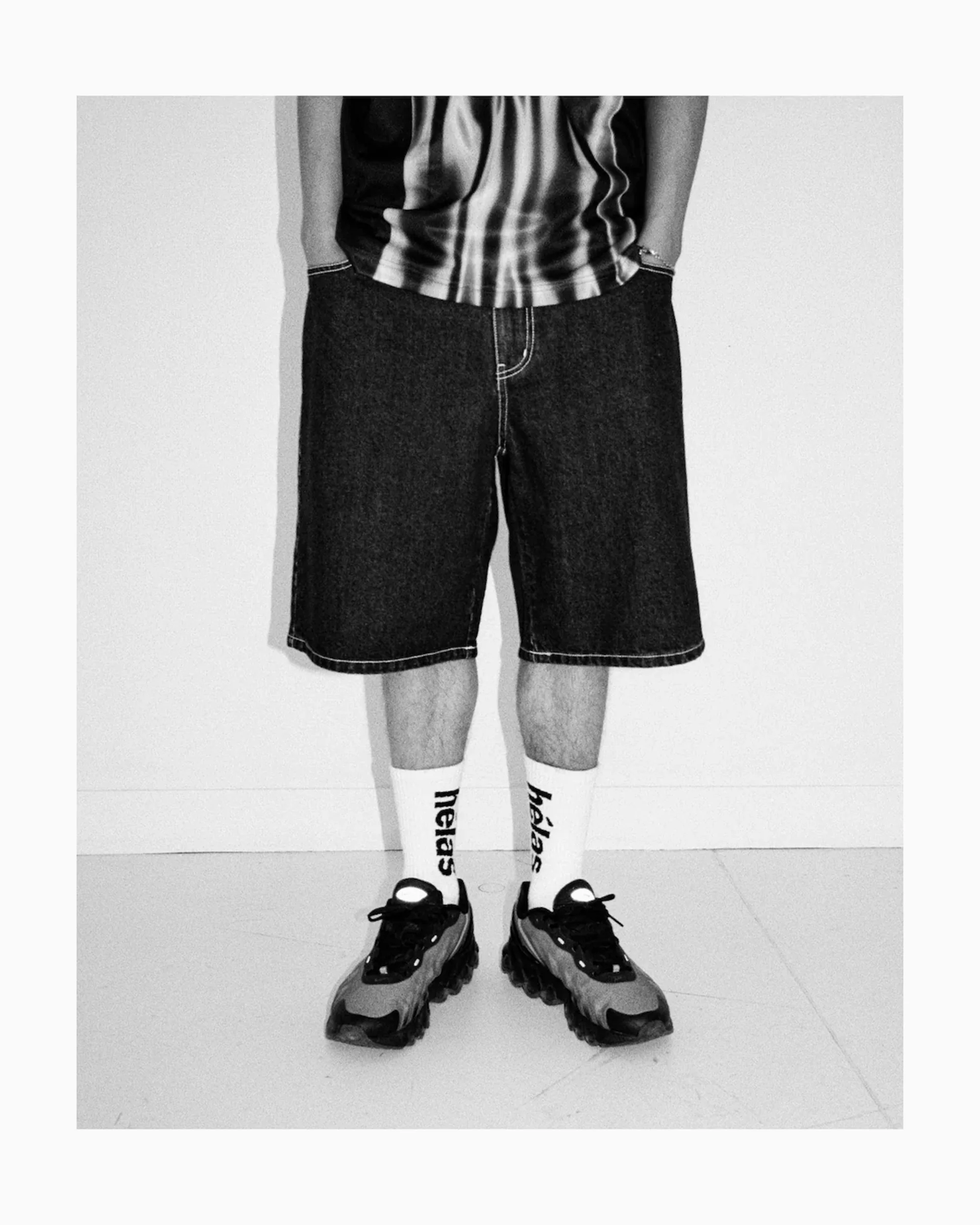 Hélas. Dieu Grec Oversize Herren-Shorts - Image 2