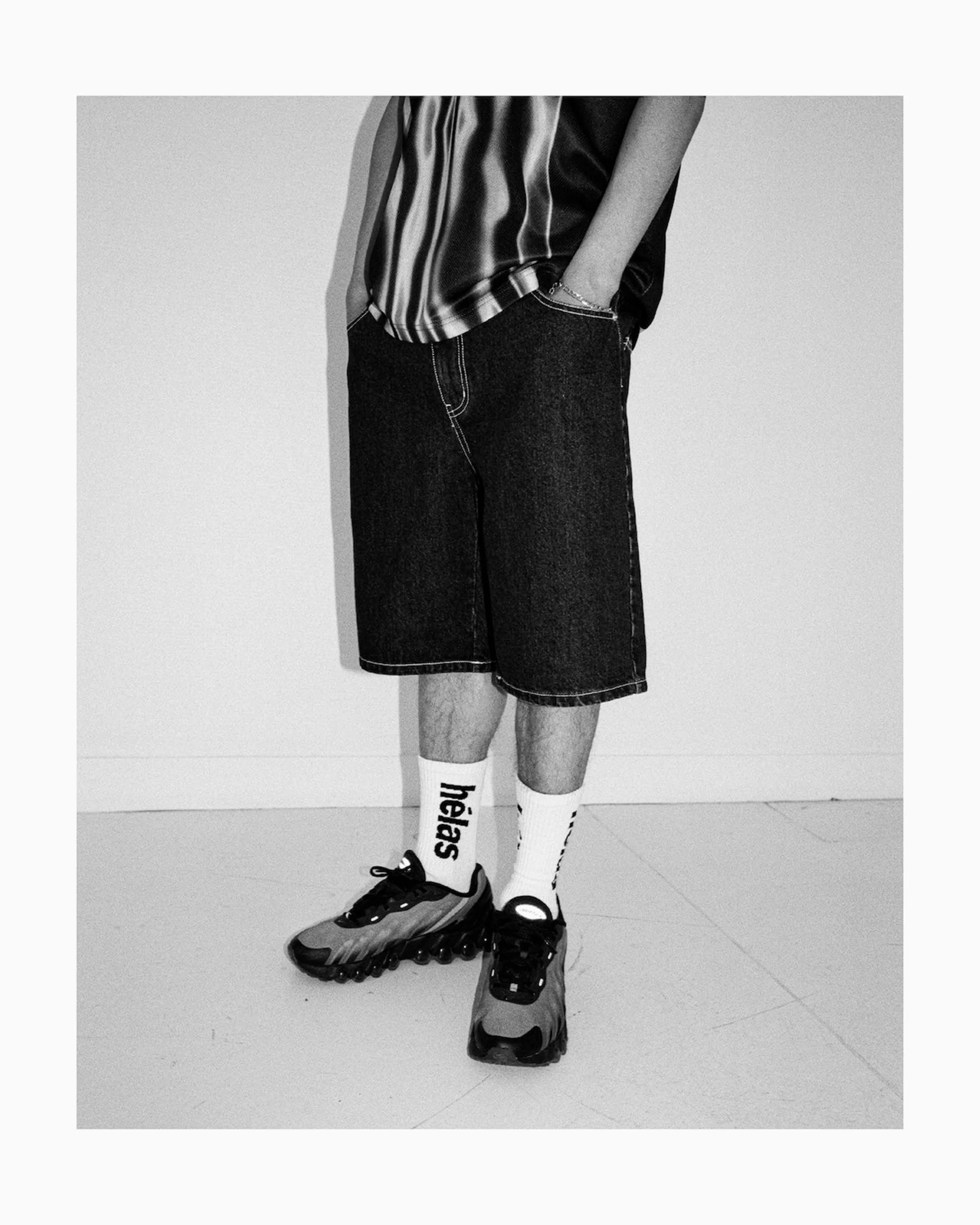 Hélas. Dieu Grec Oversize Herren-Shorts - Image 3