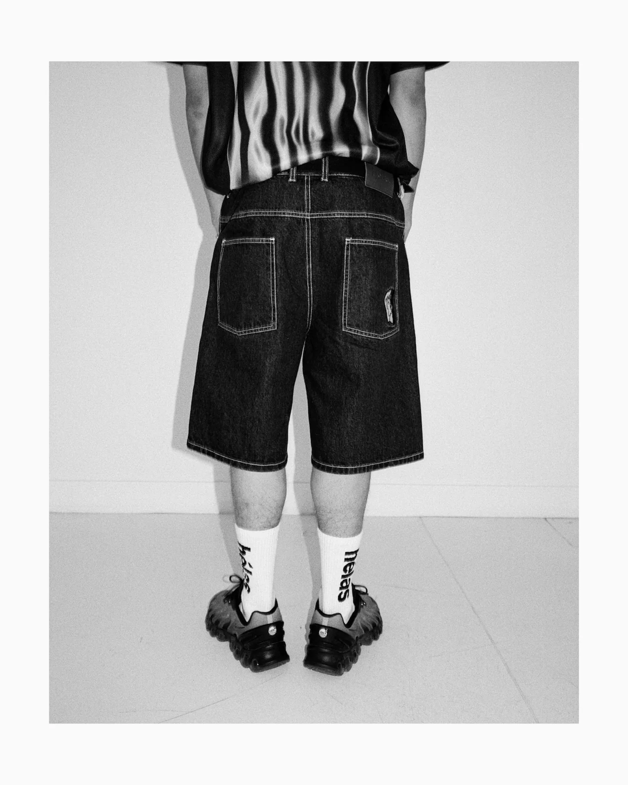 Hélas. Dieu Grec Oversize Herren-Shorts - Image 4