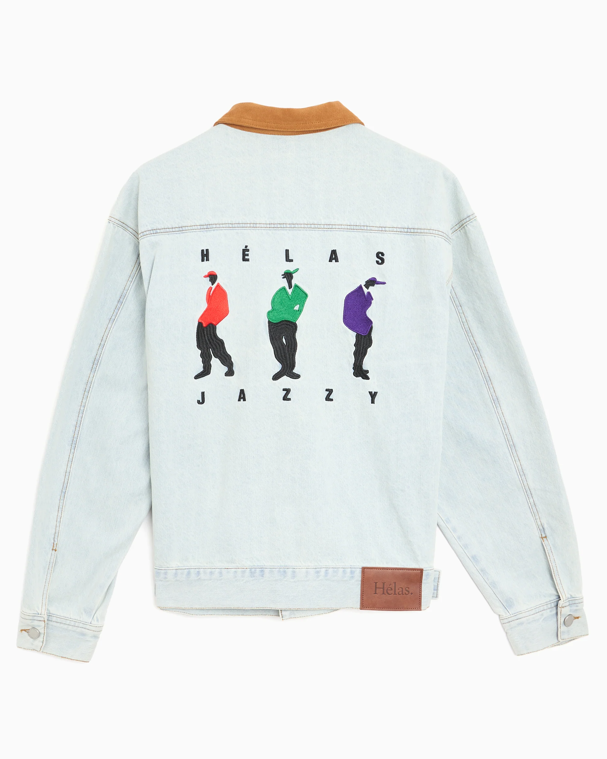 Hélas. Jazzy Herren-Denimjacke mit bestickt - Image 4