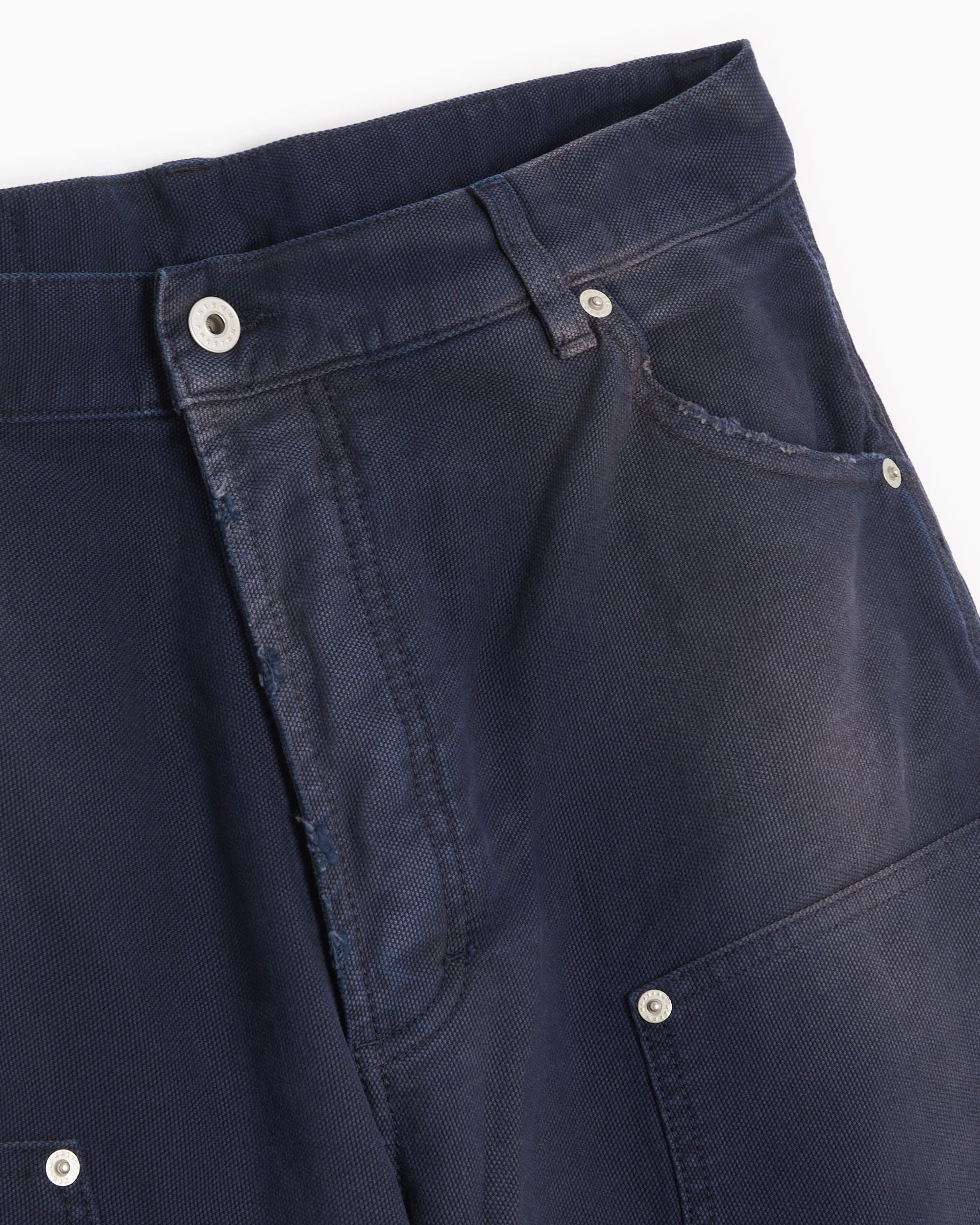 Heron Preston Distressed Canvas Men's Carpenter Pants Herren-Hosen - Image 2