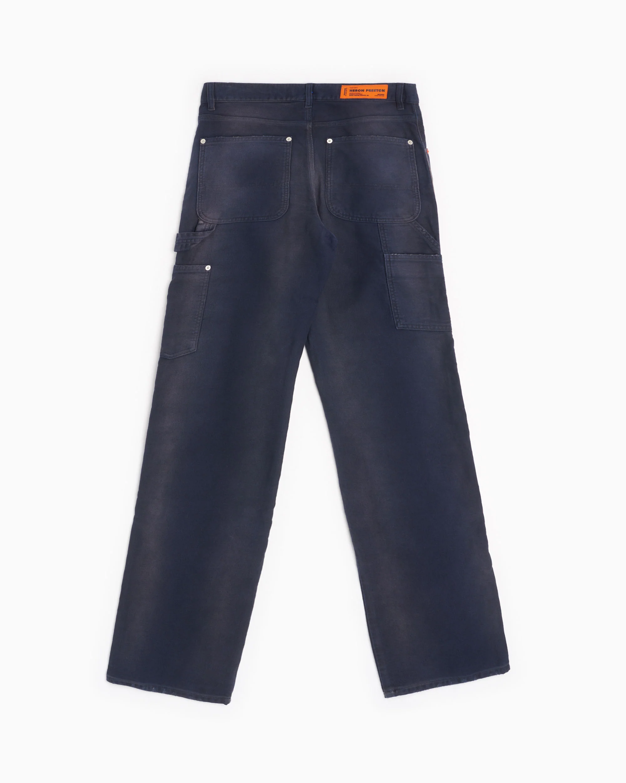 Heron Preston Distressed Canvas Men's Carpenter Pants Herren-Hosen - Image 3