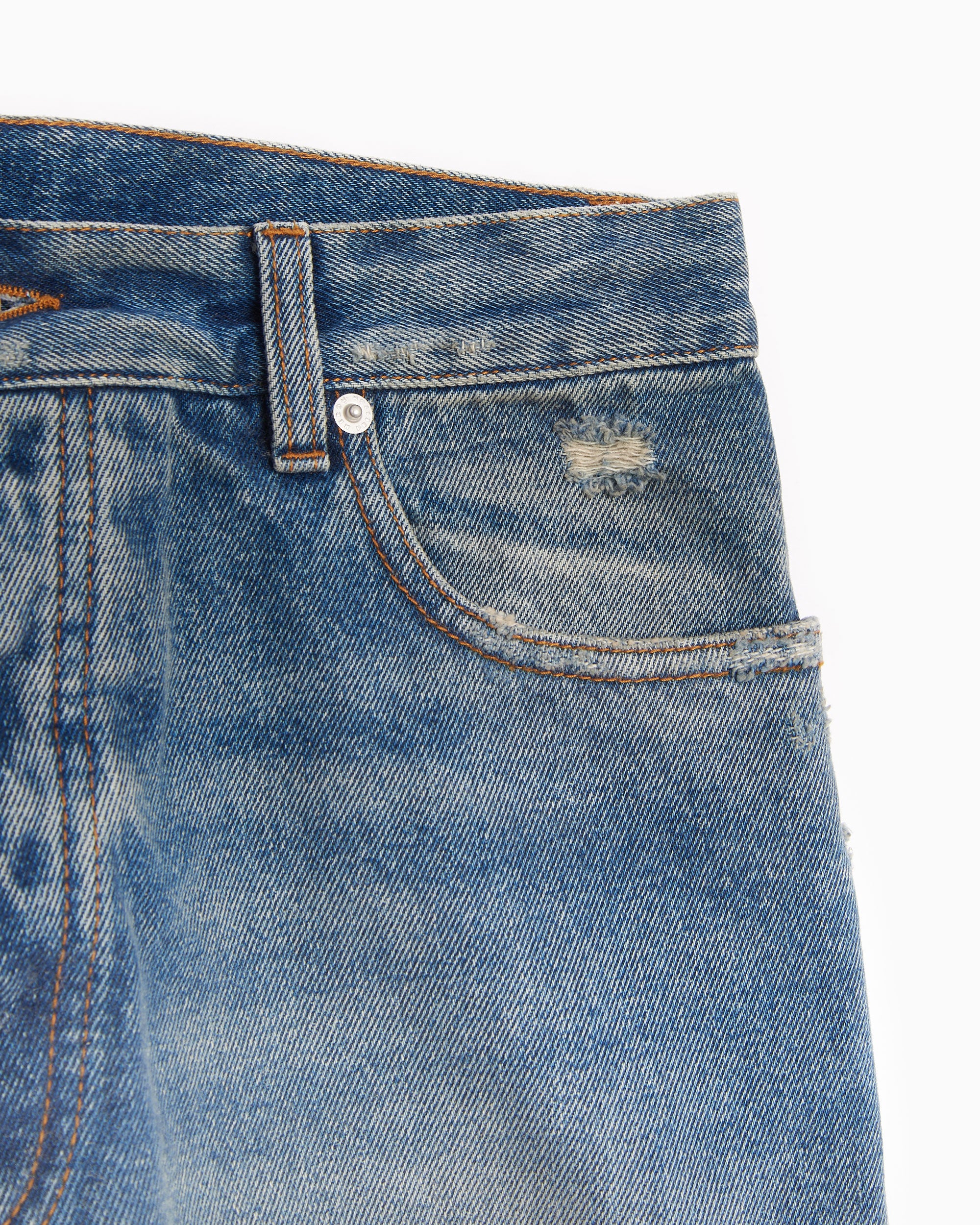 Heron Preston Distressed Regular Men's Pants Herren-Jeans - Image 3