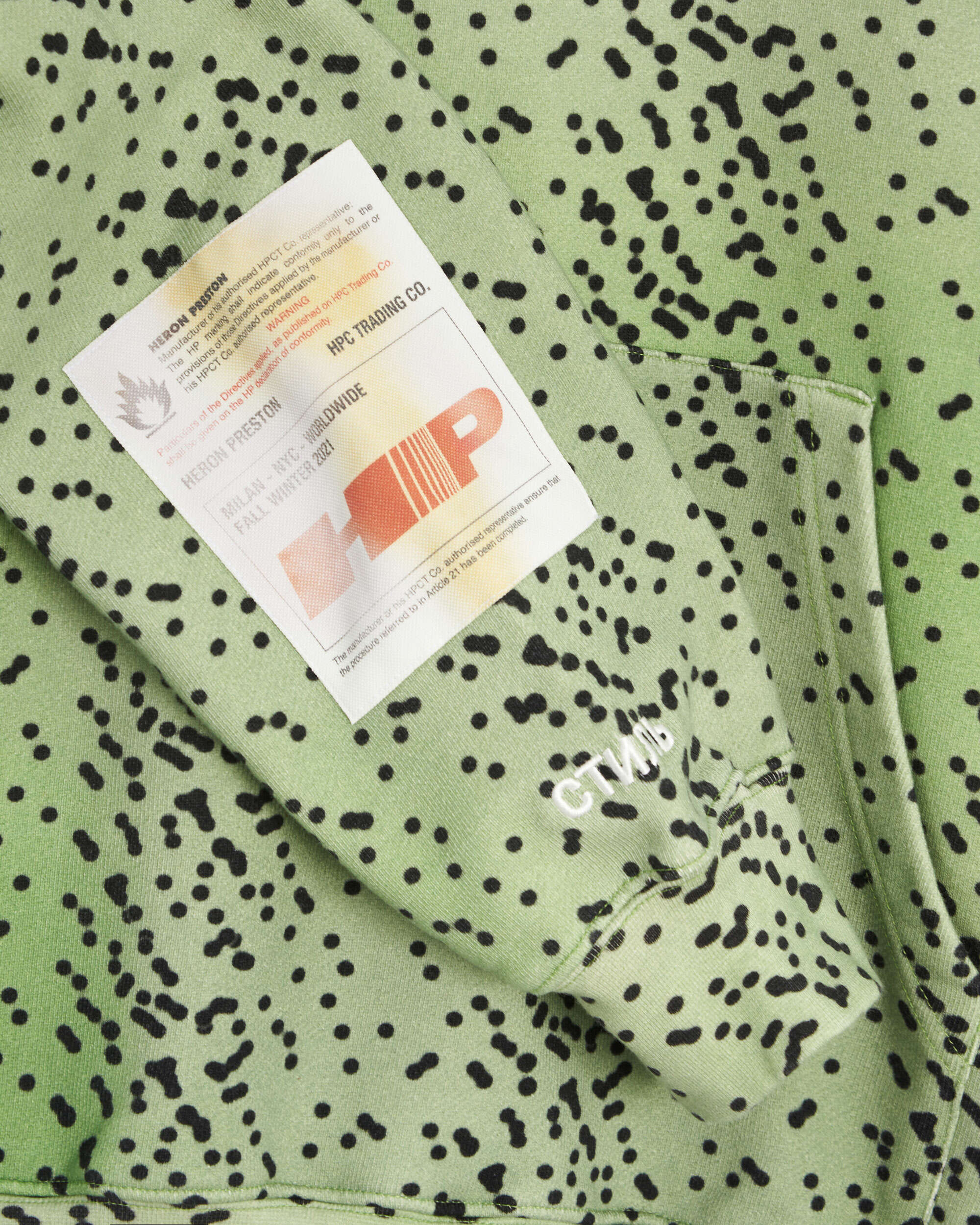 Heron Preston Dots H.Trading Men's Hoodie Herren-Hoodie - Image 6