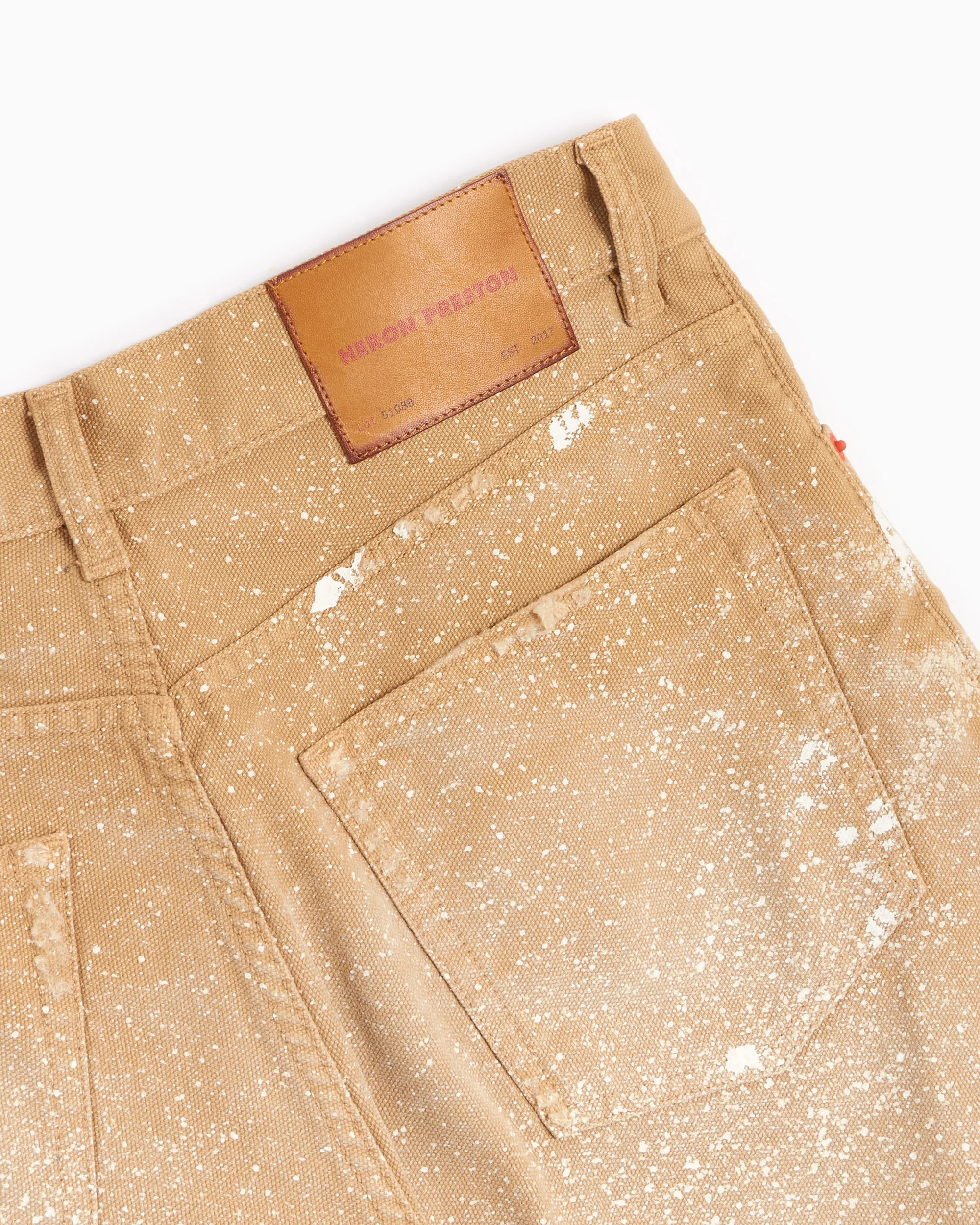 Heron Preston Powder Wash Hammer Men's Shorts Herren-Shorts - Image 4