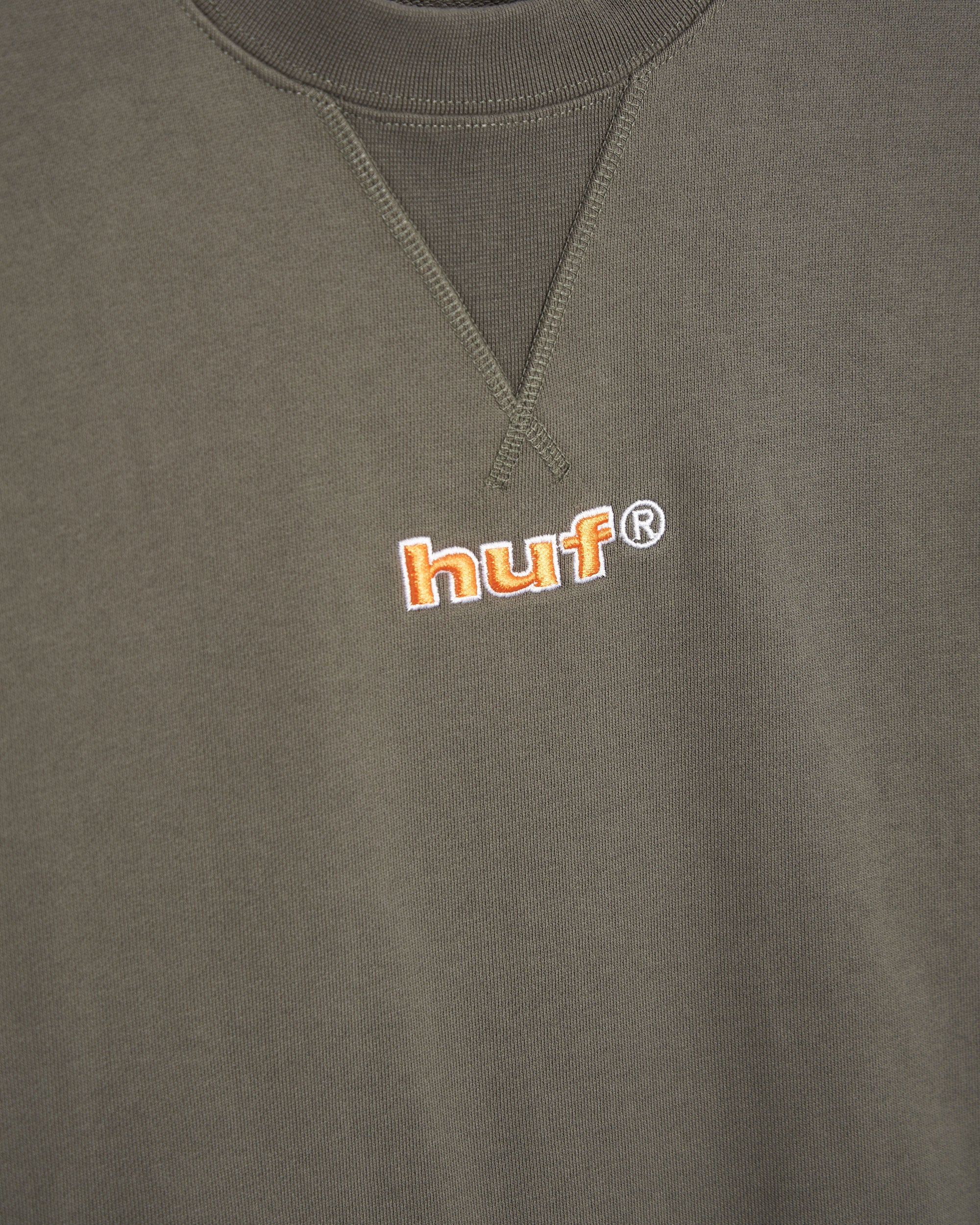 HUF Varsity Women's French Terry T-Shirt Damen-T-Shirt - Image 3