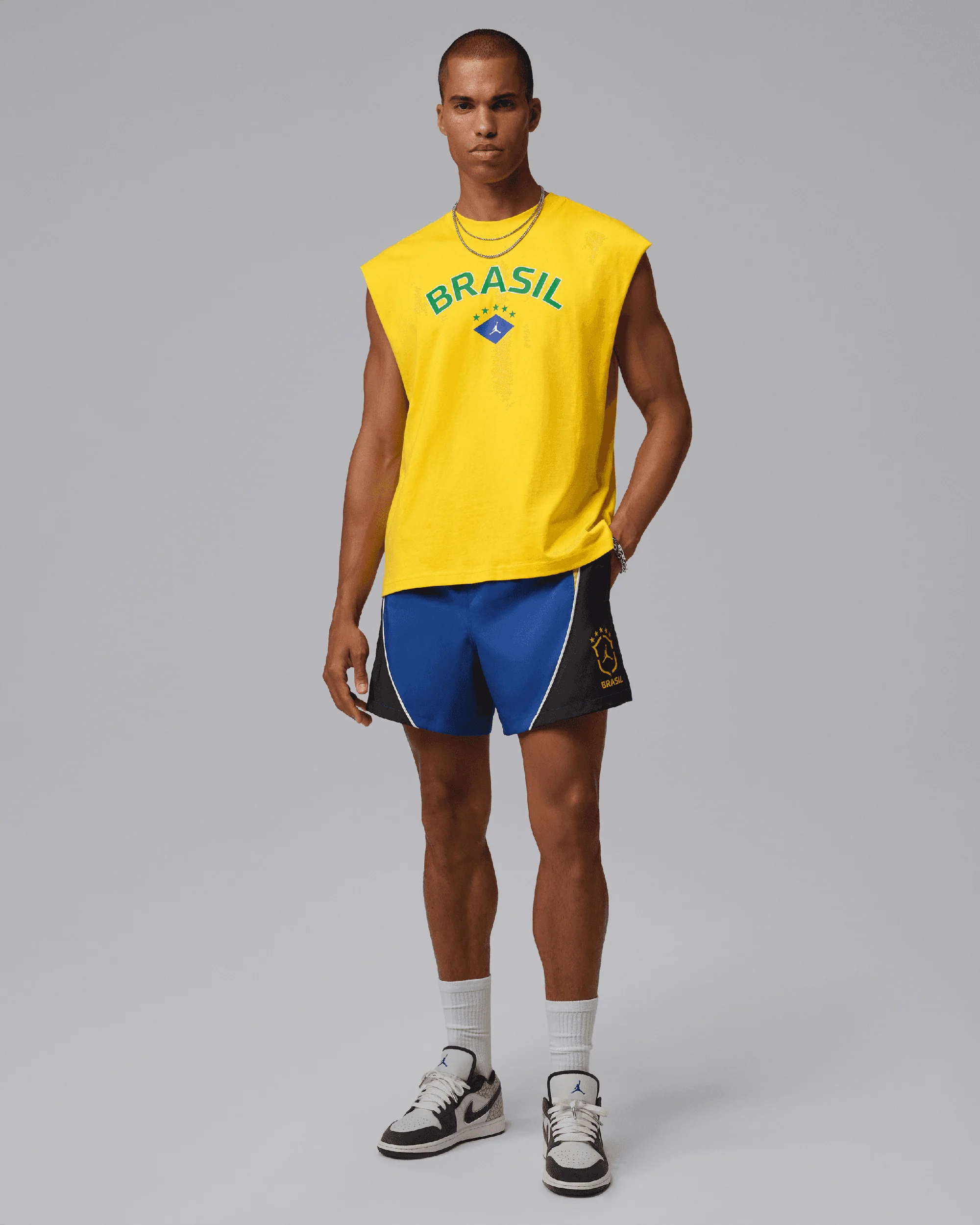 Jordan Brooklyn Brasil Herren-Shorts mit Logo - Image 2