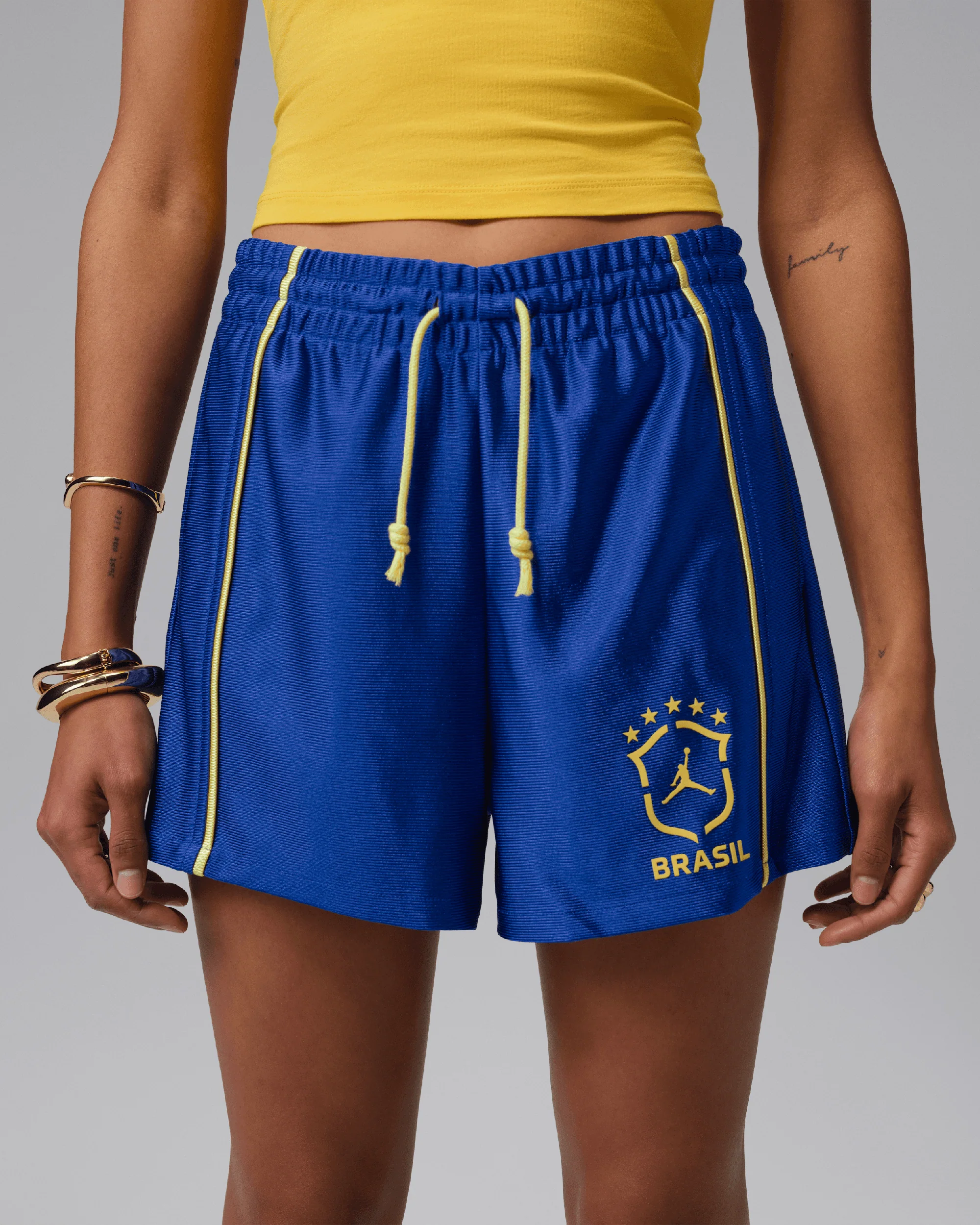 Jordan Brooklyn Brasil Damen-Shorts mit Logo