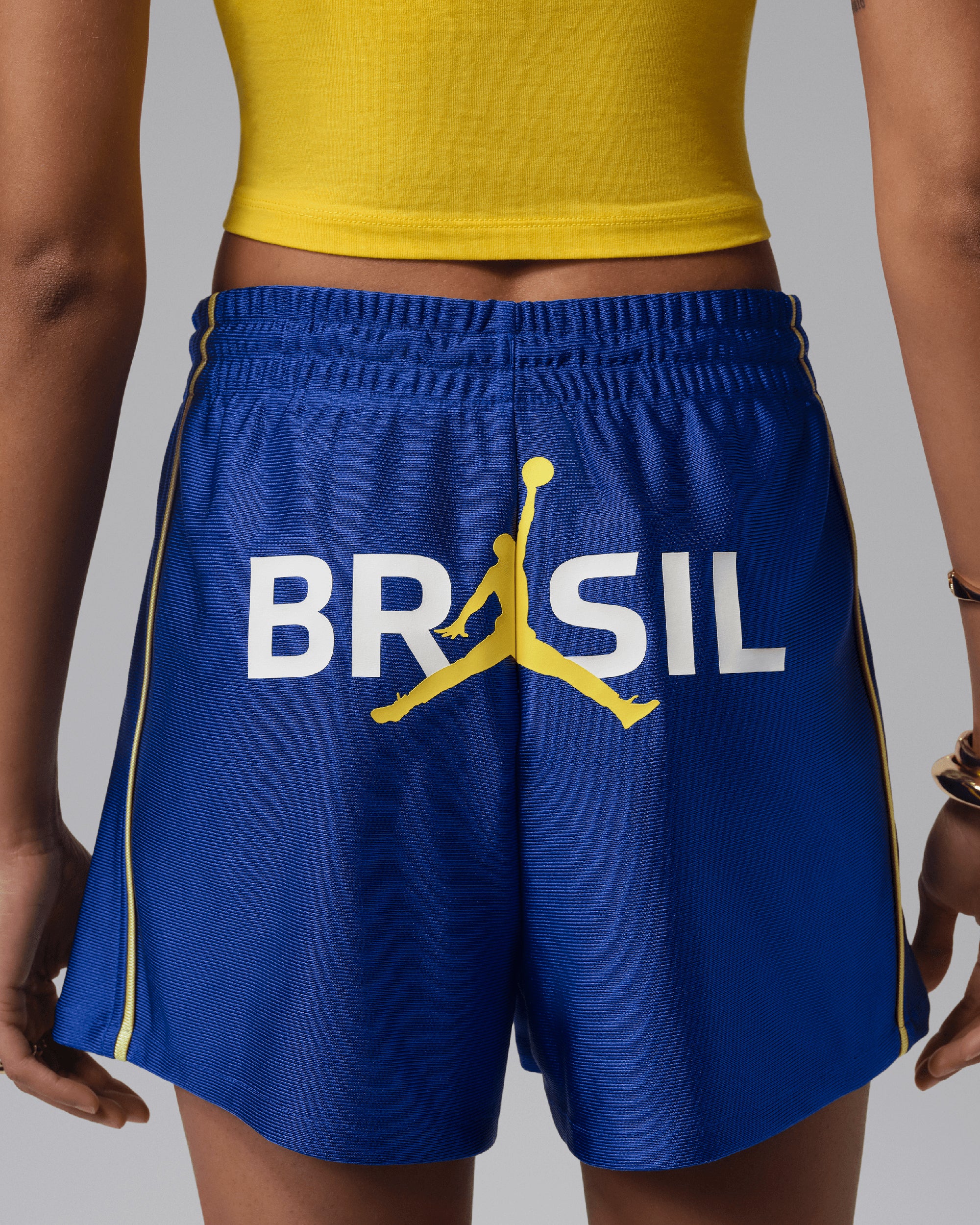 Jordan Brooklyn Brasil Damen-Shorts mit Logo - Image 4