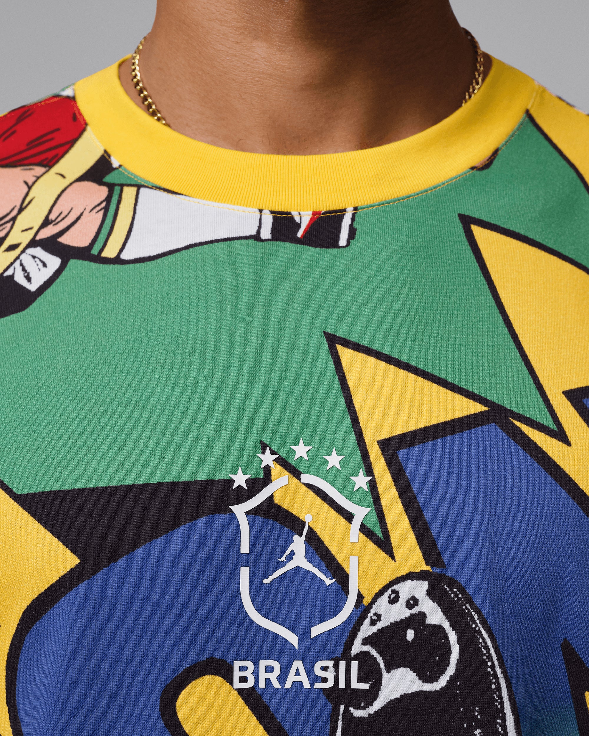 Jordan Essentials Brasil Boxy Herren-T-Shirt mit Grafik - Image 3