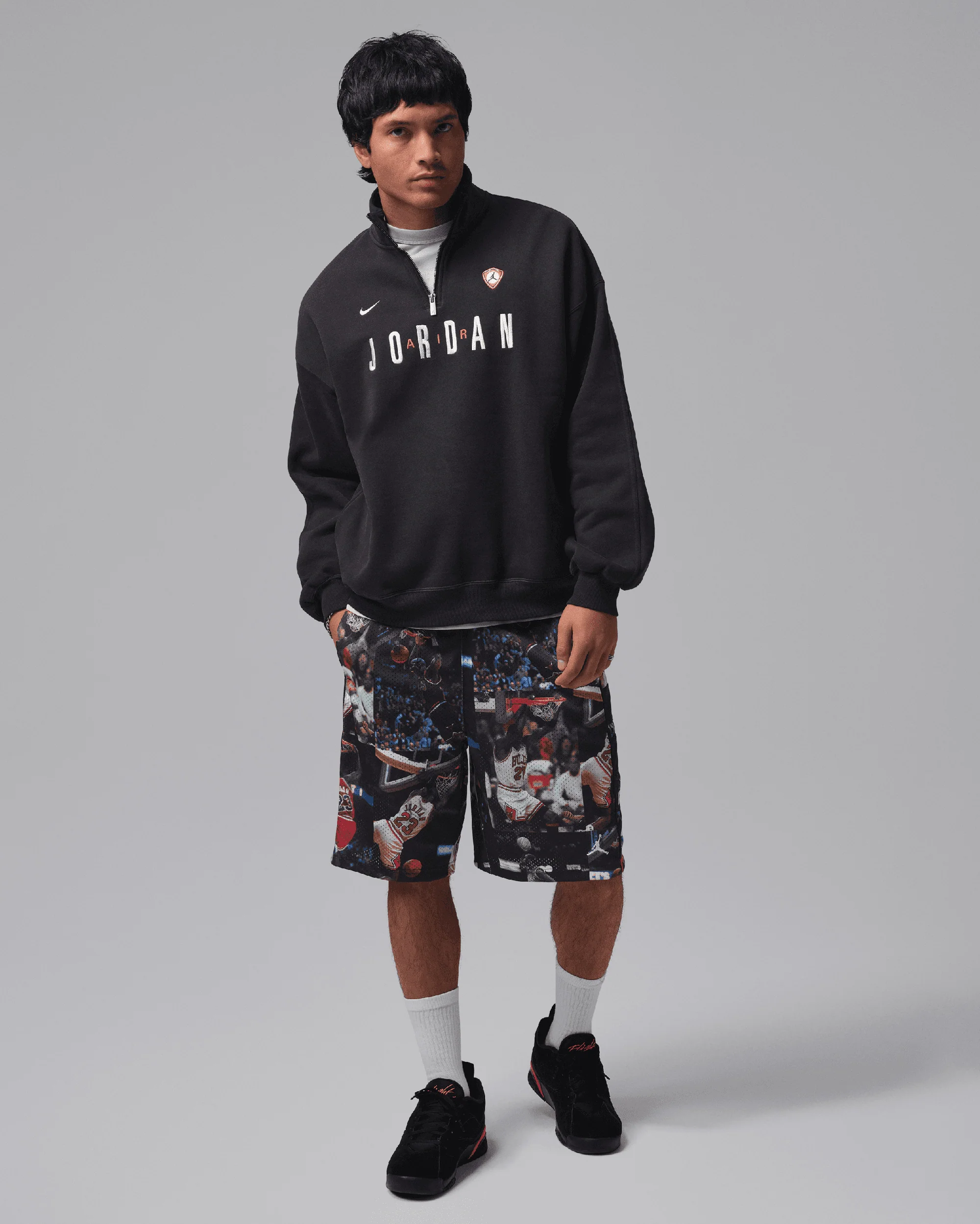Jordan Flight Cat Scratch Oversize Herren-Shorts - Image 2