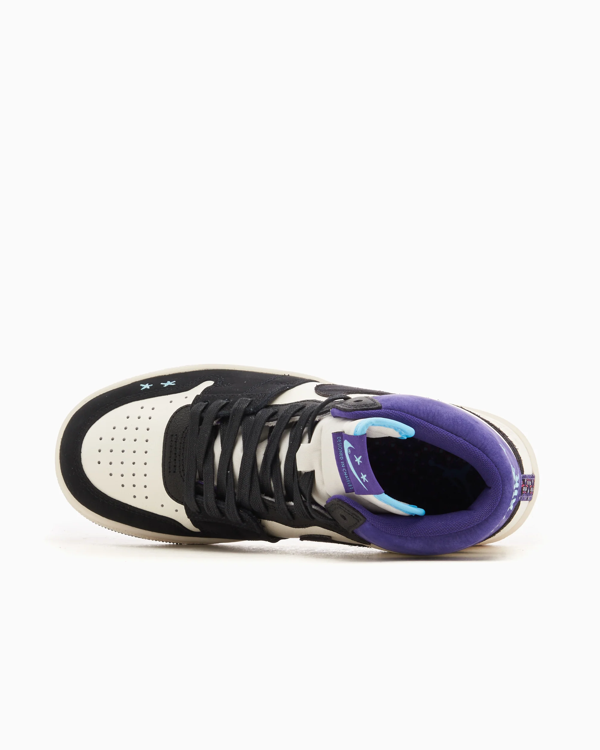 Jordan x Opium Paris Air Ship PE SP "Black Court Purple" - Image 3