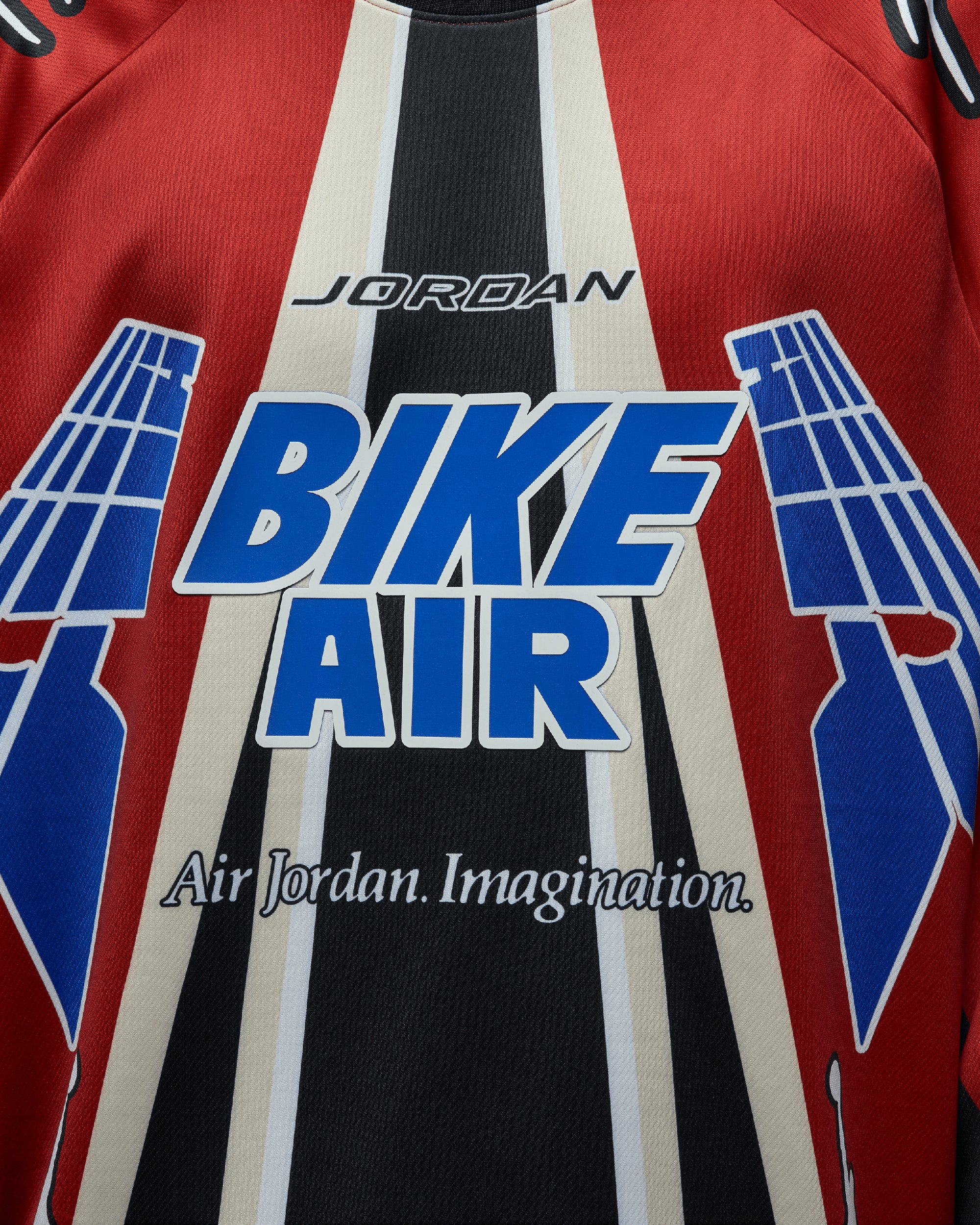 Jordan x Nigel Sylvester Bike Men's Long Sleeve T-Shirt Oversize Herren-T-Shirt - Image 4