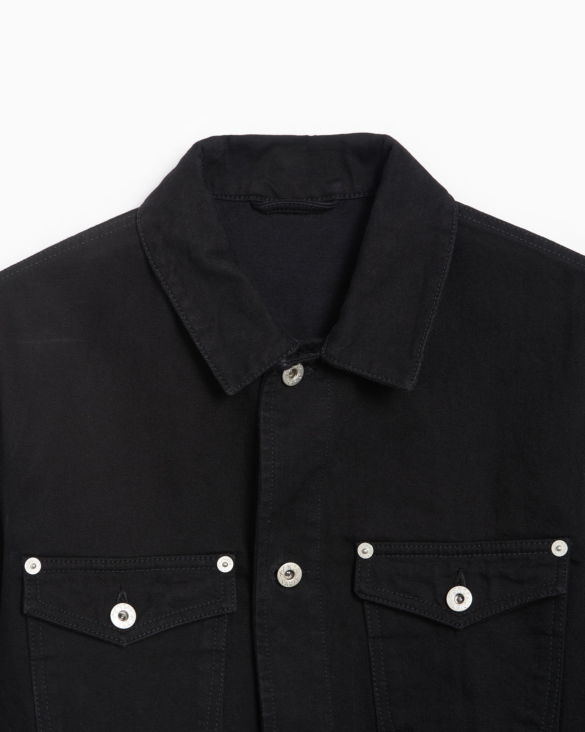 Kenzo 'Boke Flower' Men's Embroidered Trucker Jacket Herren-Overshirt - Image 2